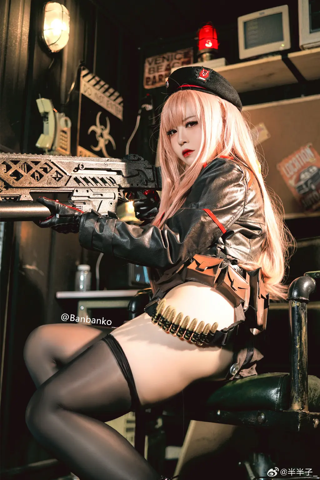 nikke:胜利女神 拉毗，前来报道!⚠️@半半子_ COSPLAY-第3张