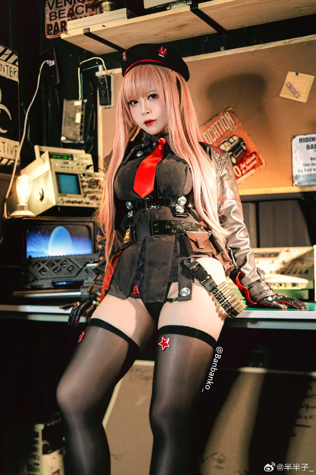 nikke:胜利女神 拉毗，前来报道!⚠️@半半子_ COSPLAY-第2张