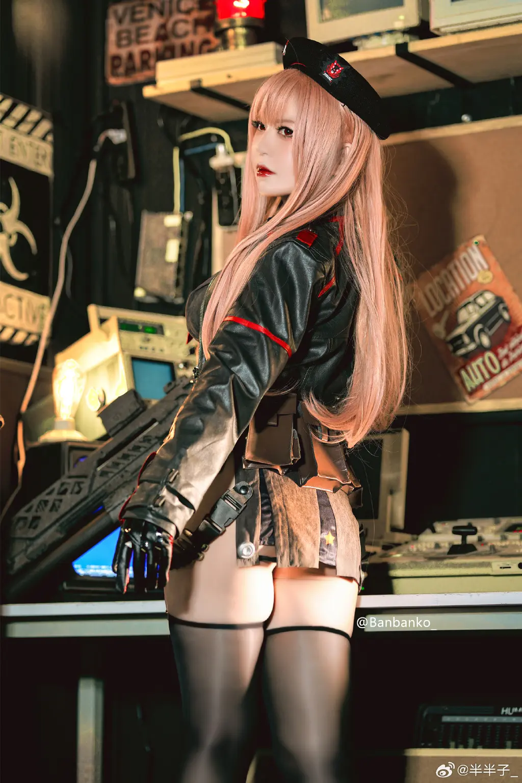 nikke:胜利女神 拉毗，前来报道!⚠️@半半子_ COSPLAY-第8张