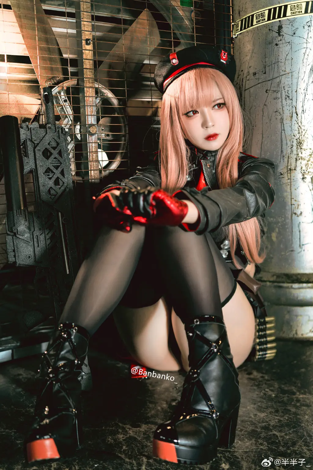 nikke:胜利女神 拉毗，前来报道!⚠️@半半子_ COSPLAY-第9张