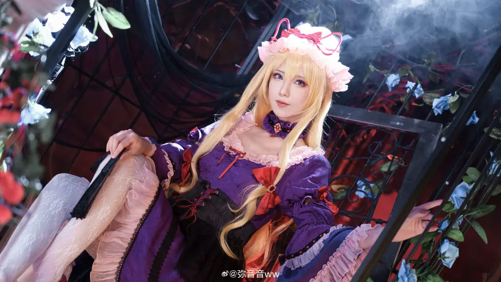 cosplay 幻想の境界 东方project 八云紫@弥音音ww COSPLAY-第9张