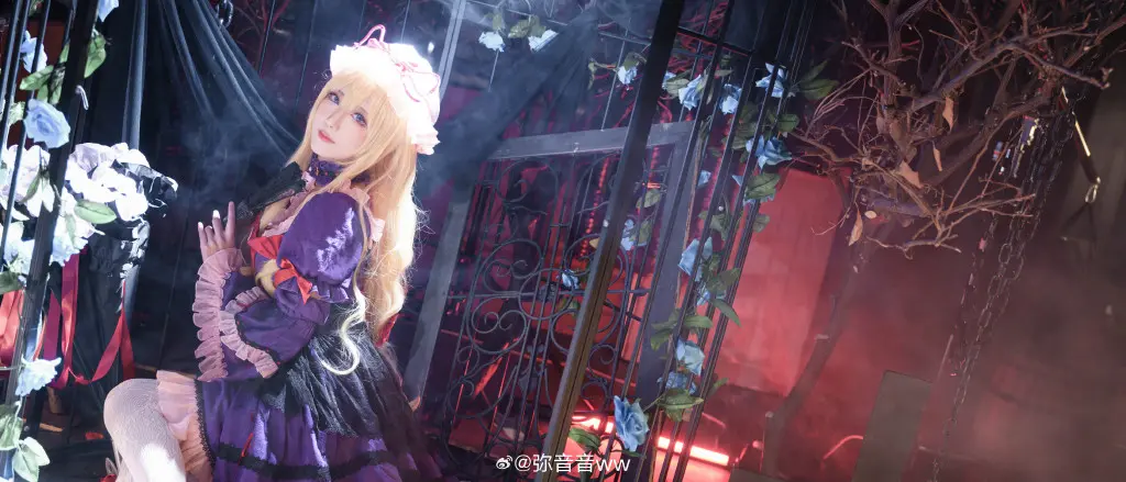 cosplay 幻想の境界 东方project 八云紫@弥音音ww COSPLAY-第4张