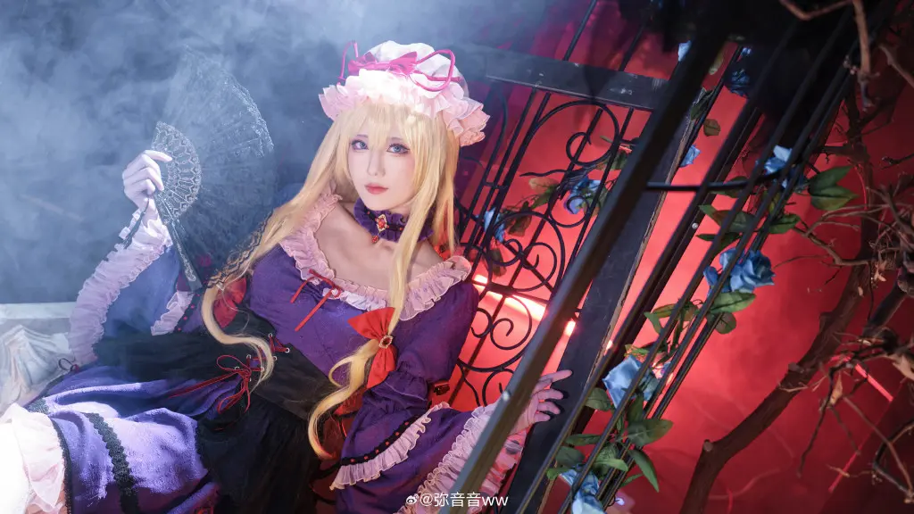 cosplay 幻想の境界 东方project 八云紫@弥音音ww COSPLAY-第7张