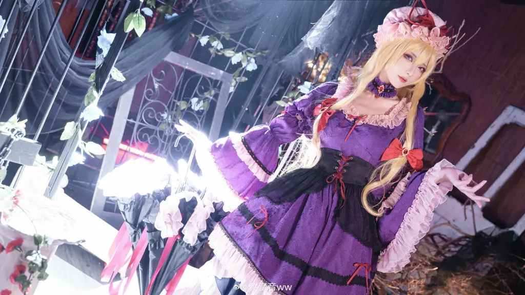 cosplay 幻想の境界 东方project 八云紫@弥音音ww COSPLAY-第6张
