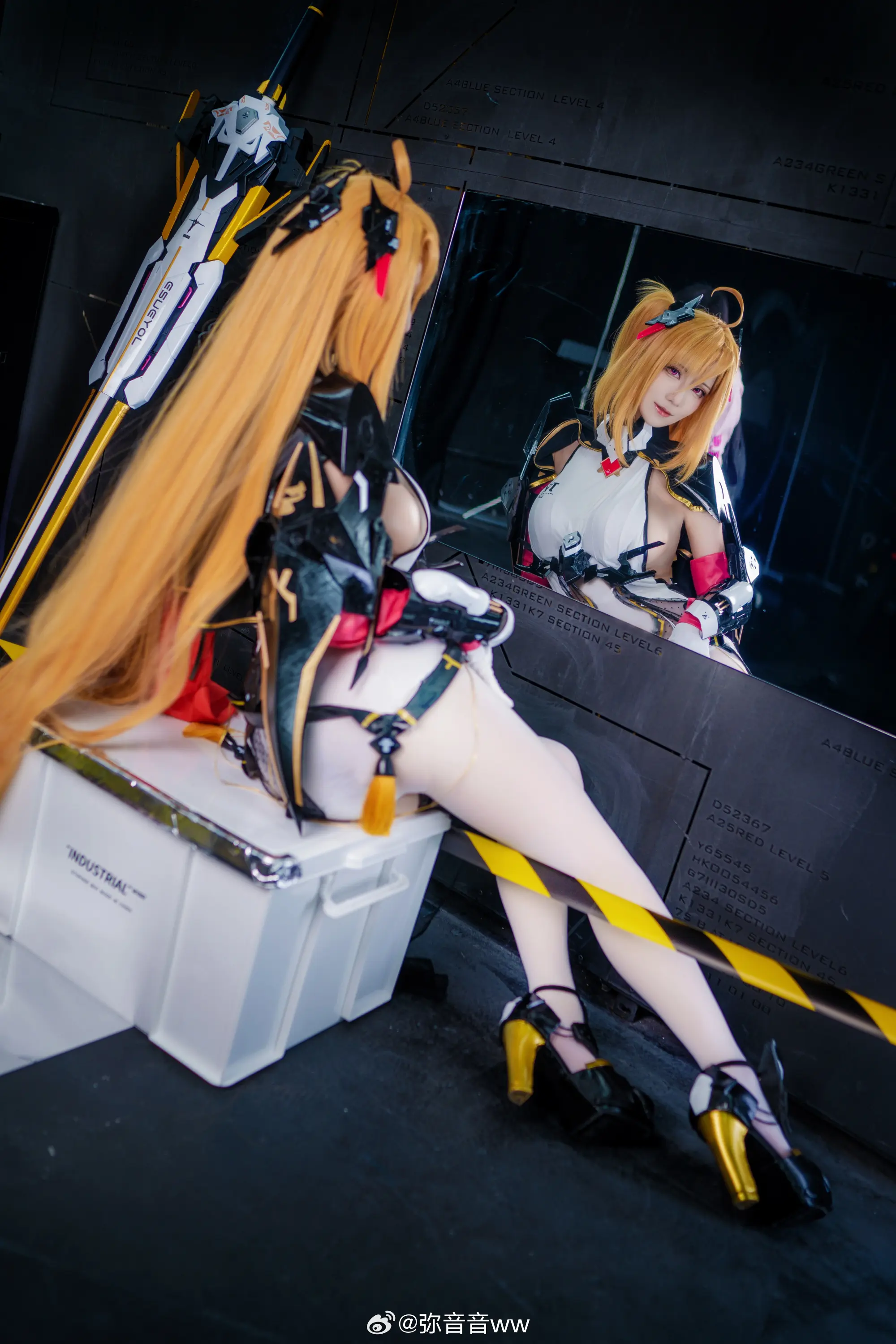 COSPLAY 先提前说声抱歉，出于个人习惯，我可能会在不经意间插手一些事务。 交错战线 灭刃部队——咎瓦尤斯@弥音音ww COSPLAY-第8张