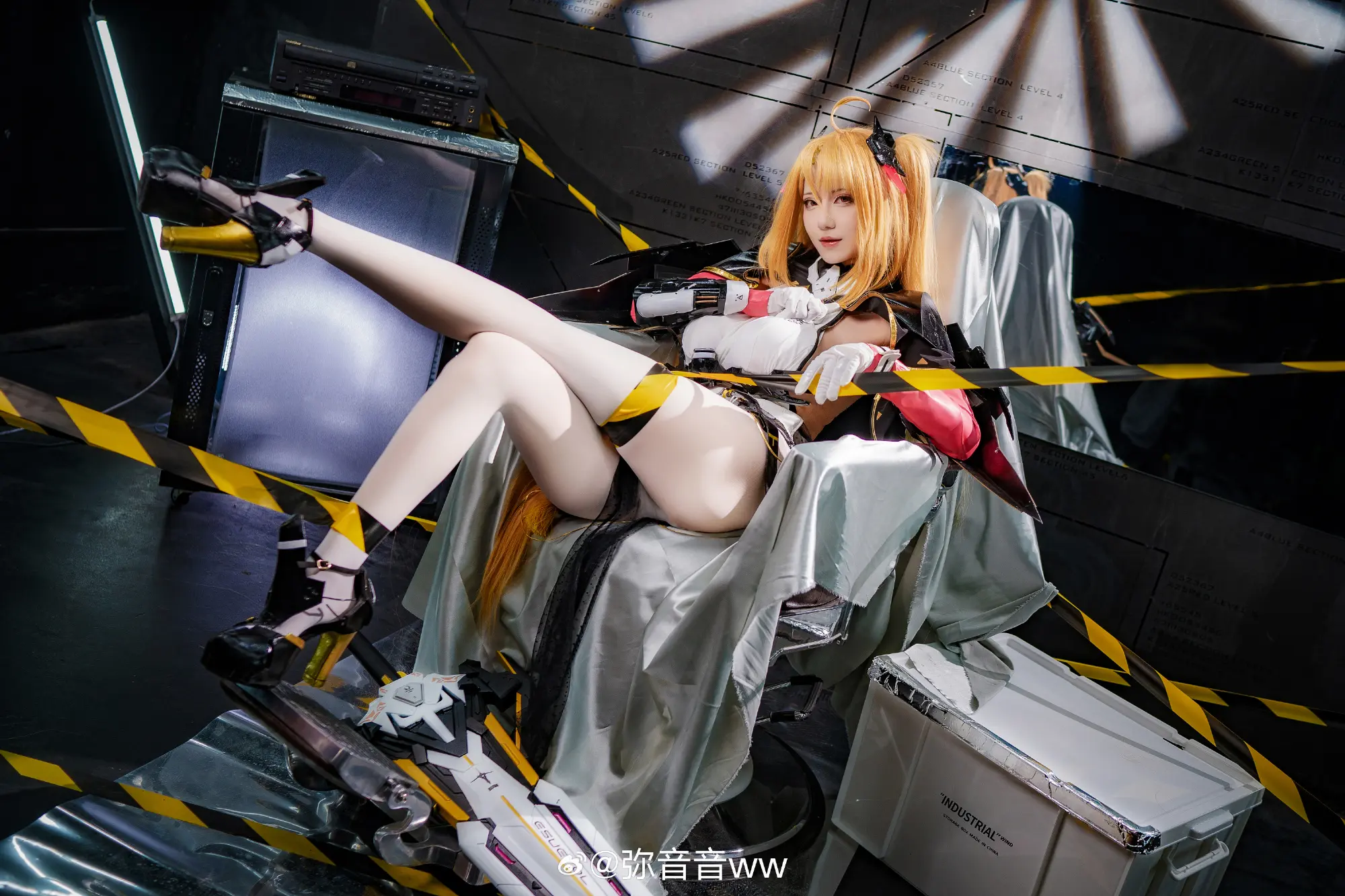 COSPLAY 先提前说声抱歉，出于个人习惯，我可能会在不经意间插手一些事务。 交错战线 灭刃部队——咎瓦尤斯@弥音音ww COSPLAY-第4张