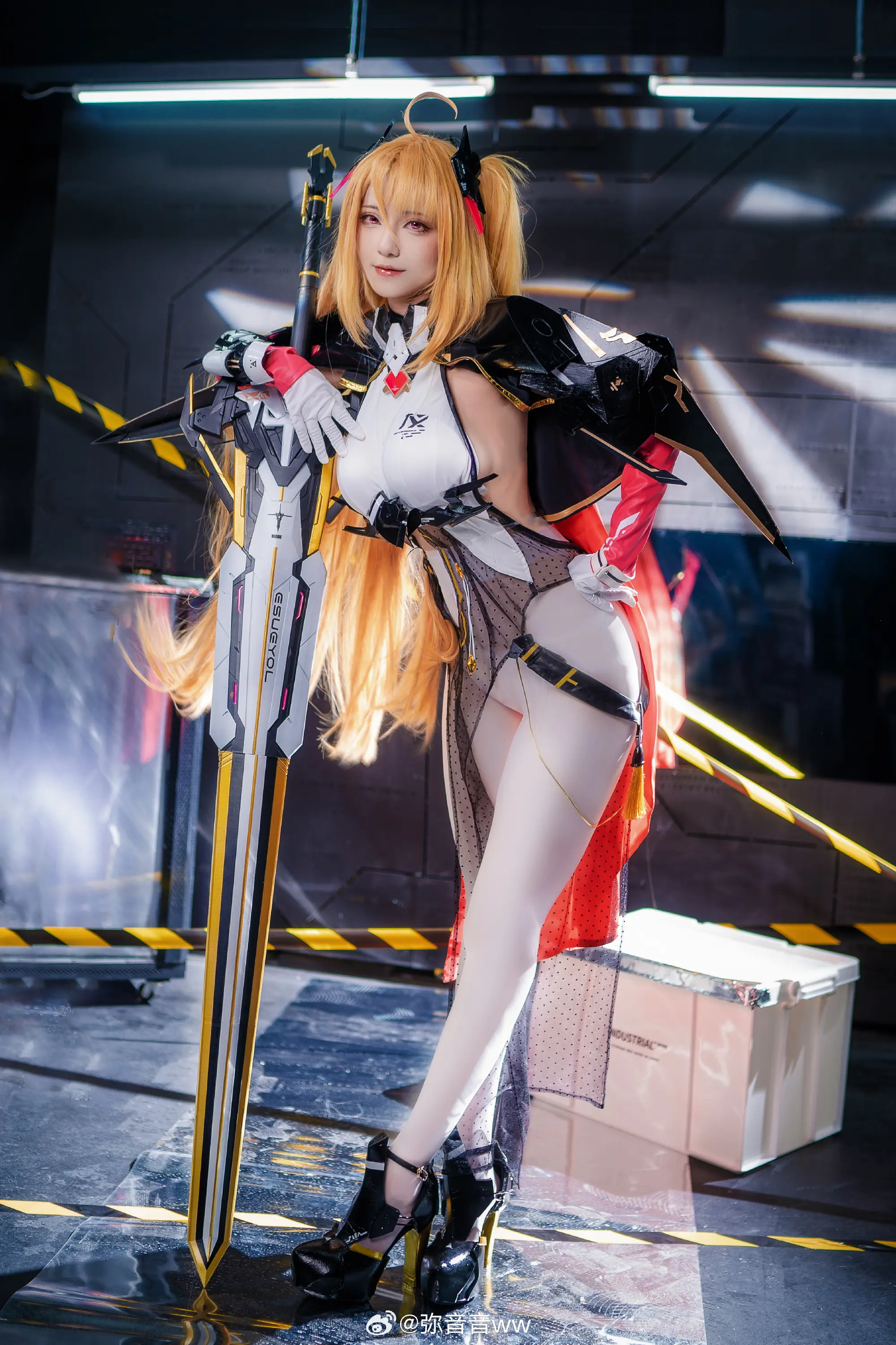 COSPLAY 先提前说声抱歉，出于个人习惯，我可能会在不经意间插手一些事务。 交错战线 灭刃部队——咎瓦尤斯@弥音音ww COSPLAY-第11张