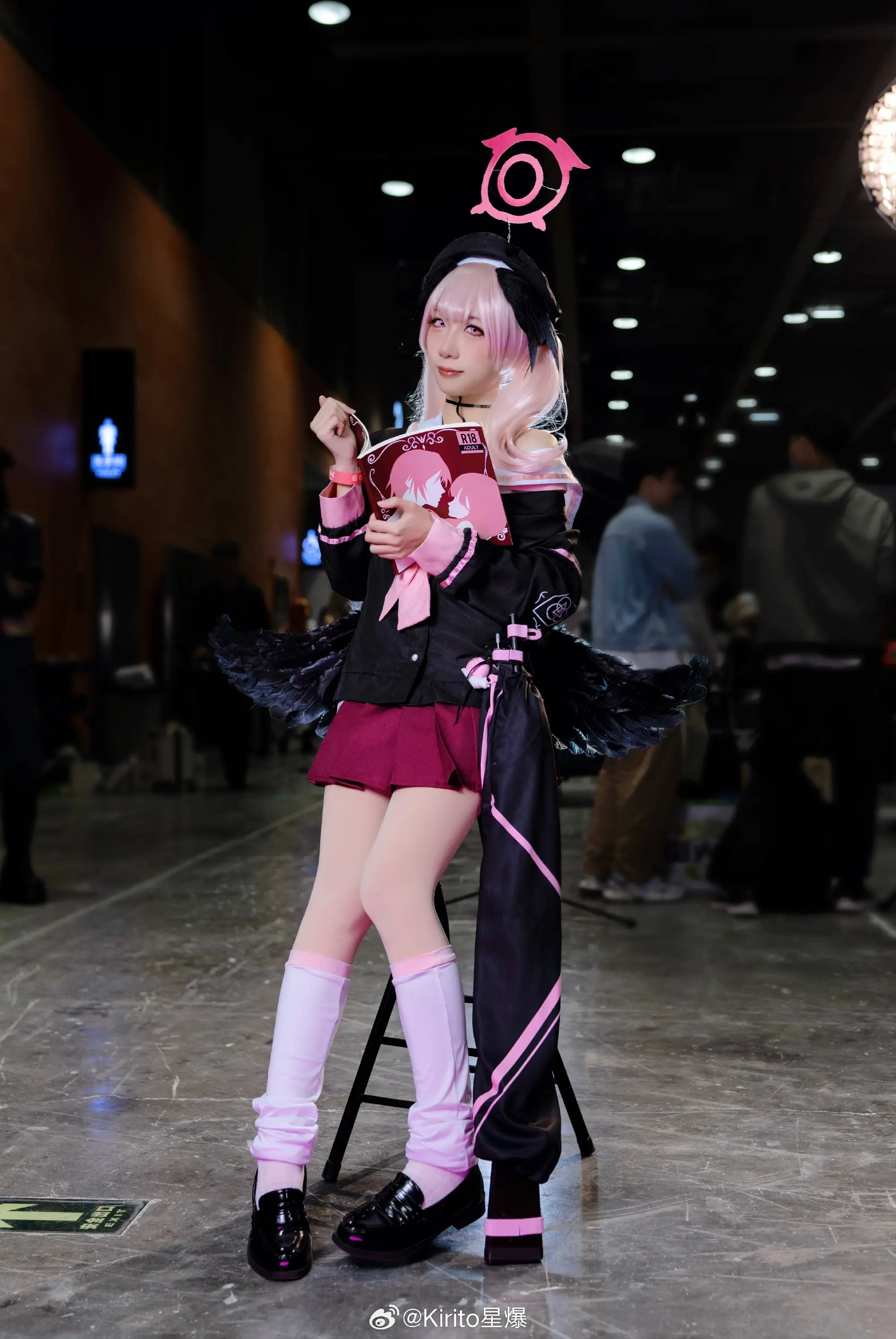 COSPLAY 不要提成绩！我……我正在努力…… 蔚蓝档案 下江小春@可爱凉_ COSPLAY-第4张