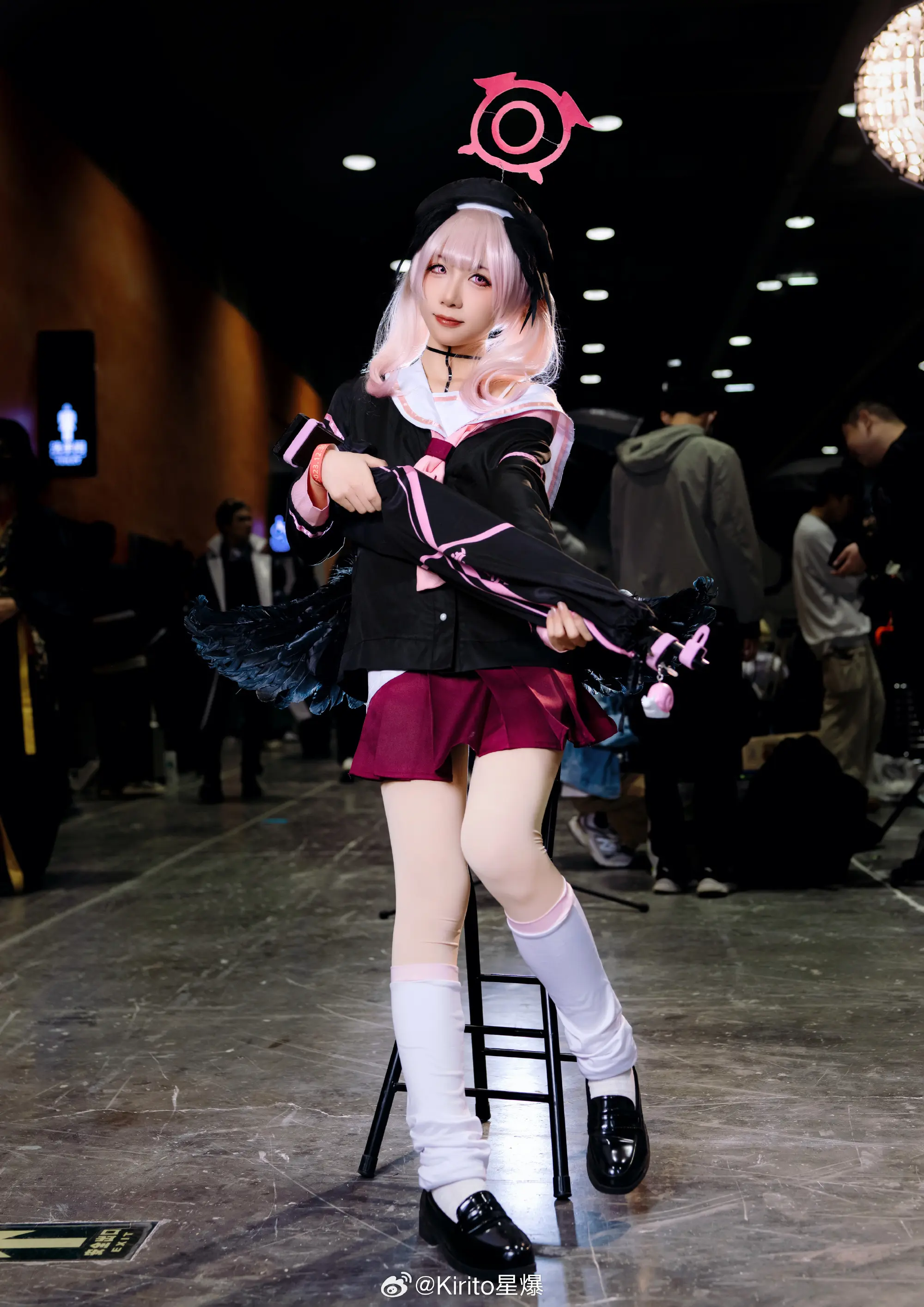 COSPLAY 不要提成绩！我……我正在努力…… 蔚蓝档案 下江小春@可爱凉_ COSPLAY-第8张