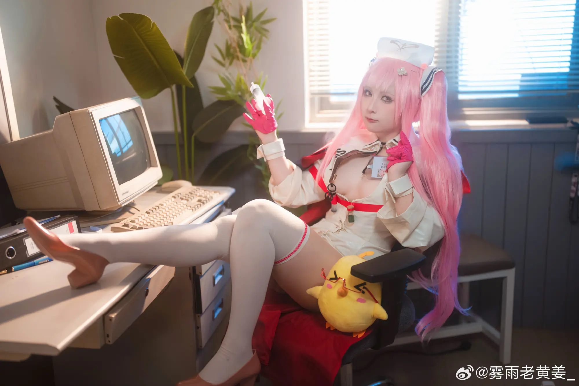 COSPLAY 指挥官怎么又来了？嗯？你说今天是周一浑身不舒服…… 碧蓝航线@雾雨老黄姜_ COSPLAY-第9张
