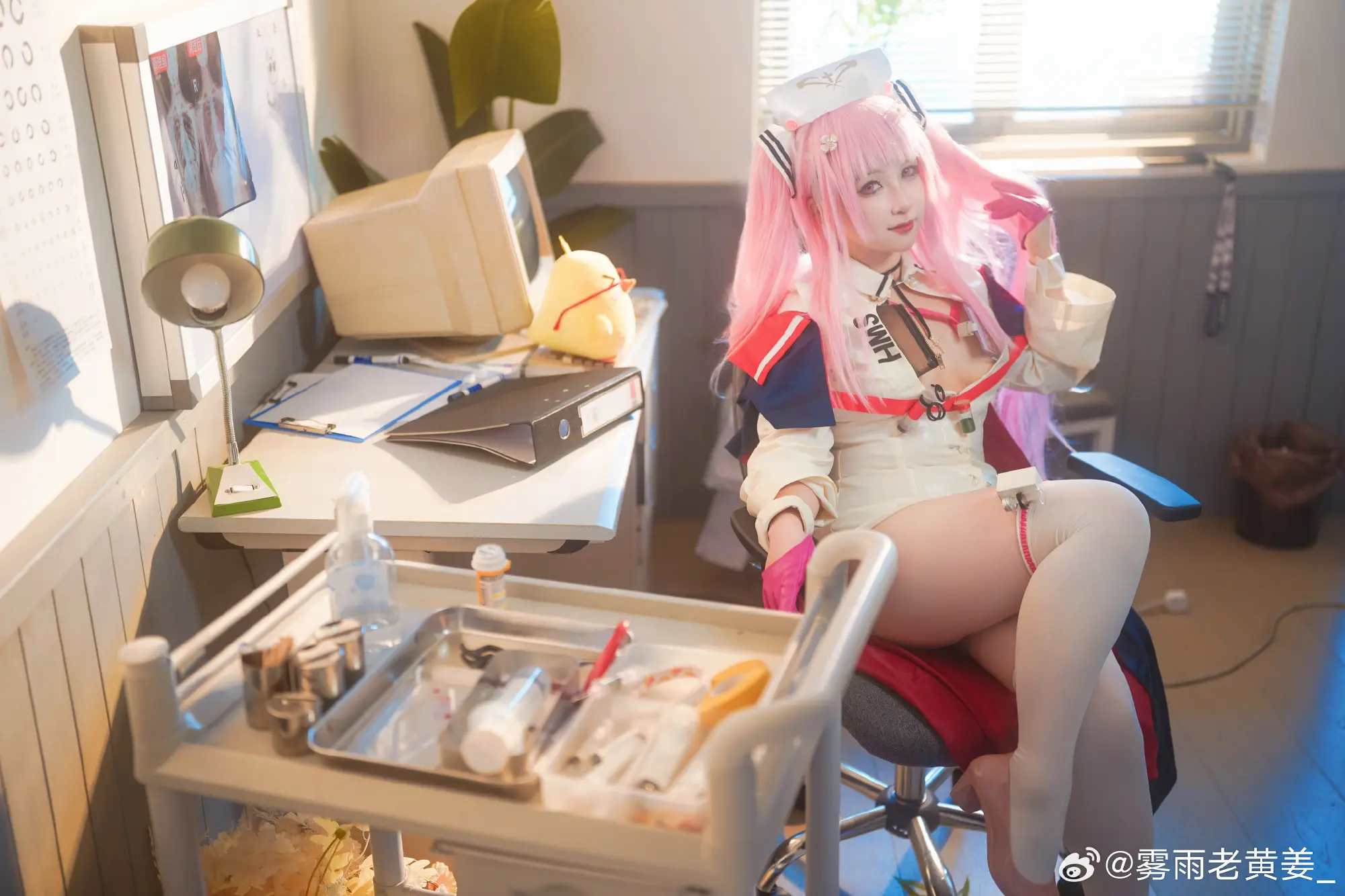 COSPLAY 指挥官怎么又来了？嗯？你说今天是周一浑身不舒服…… 碧蓝航线@雾雨老黄姜_ COSPLAY-第7张