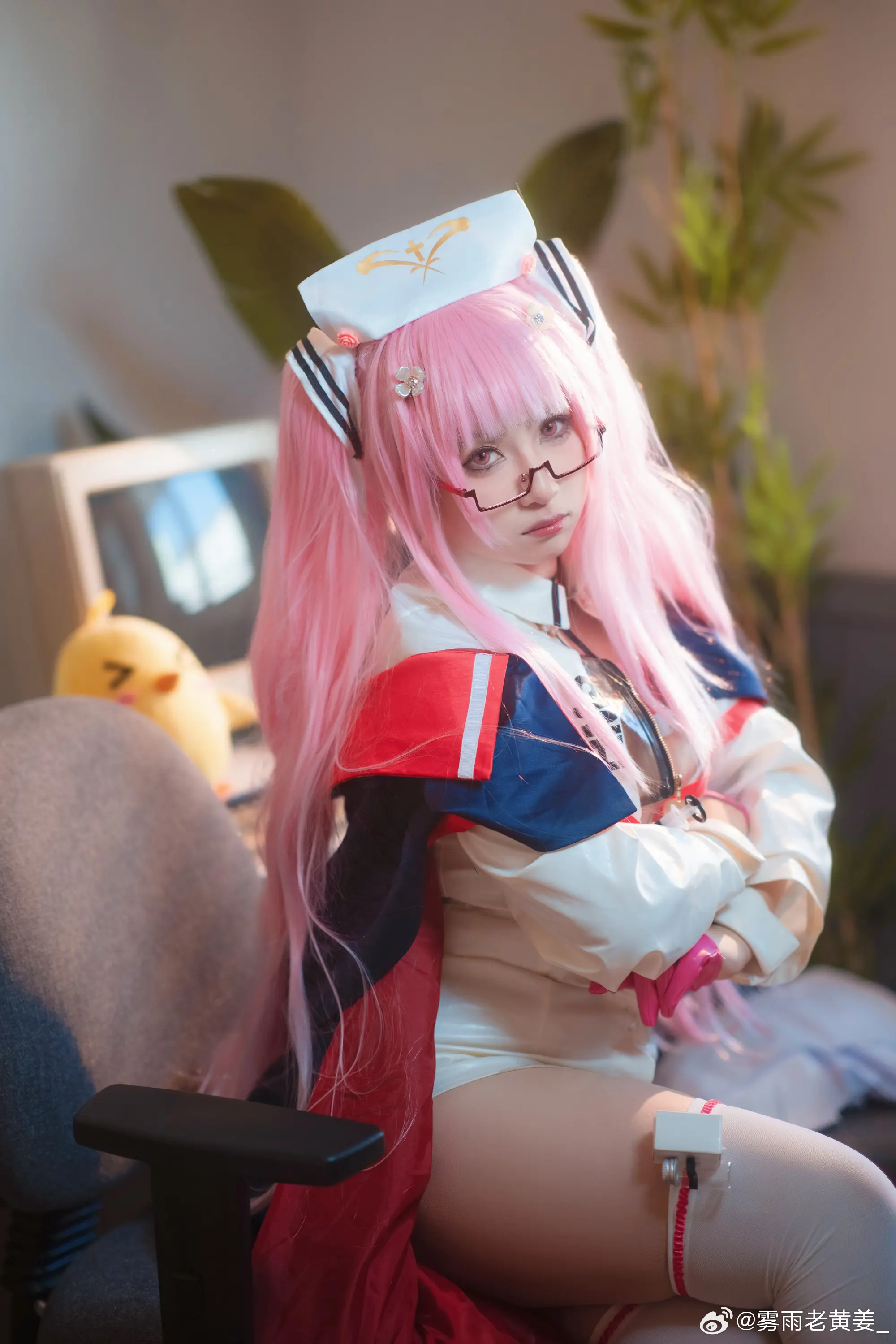 COSPLAY 指挥官怎么又来了？嗯？你说今天是周一浑身不舒服…… 碧蓝航线@雾雨老黄姜_ COSPLAY-第12张