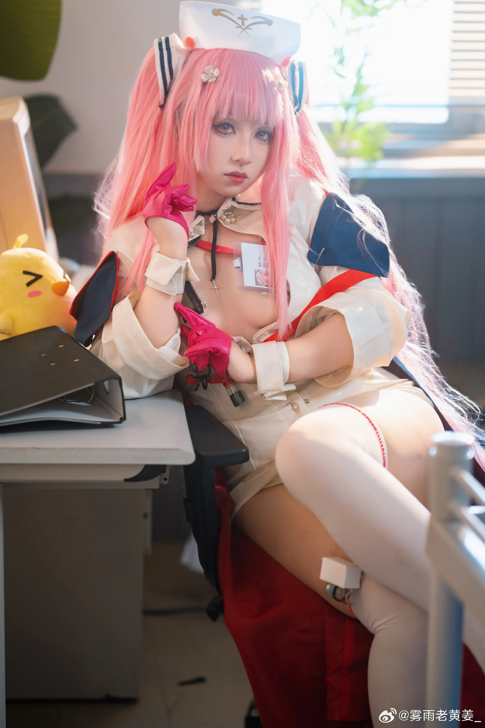 COSPLAY 指挥官怎么又来了？嗯？你说今天是周一浑身不舒服…… 碧蓝航线@雾雨老黄姜_ COSPLAY-第6张
