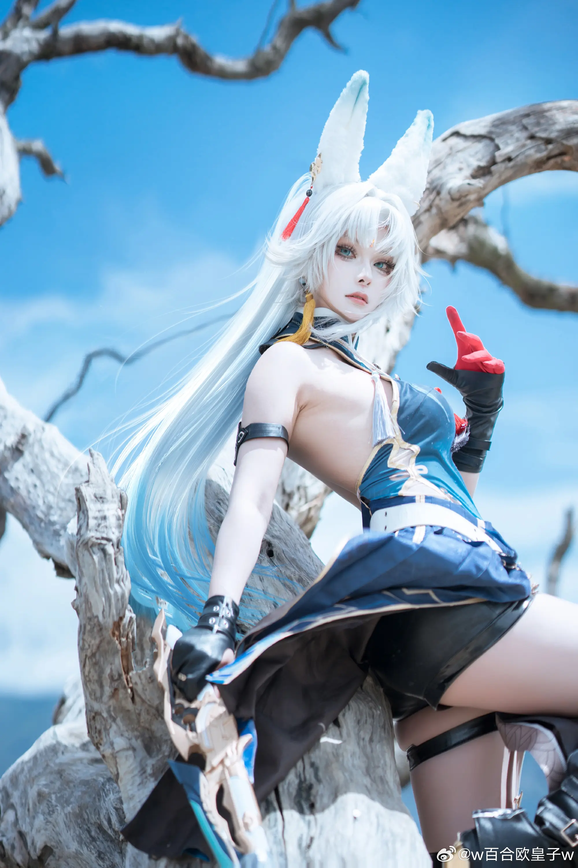 COSPLAY 我将，巡征追猎 崩坏星穹铁道飞霄 @w百合欧皇子w-公众号小姨ai