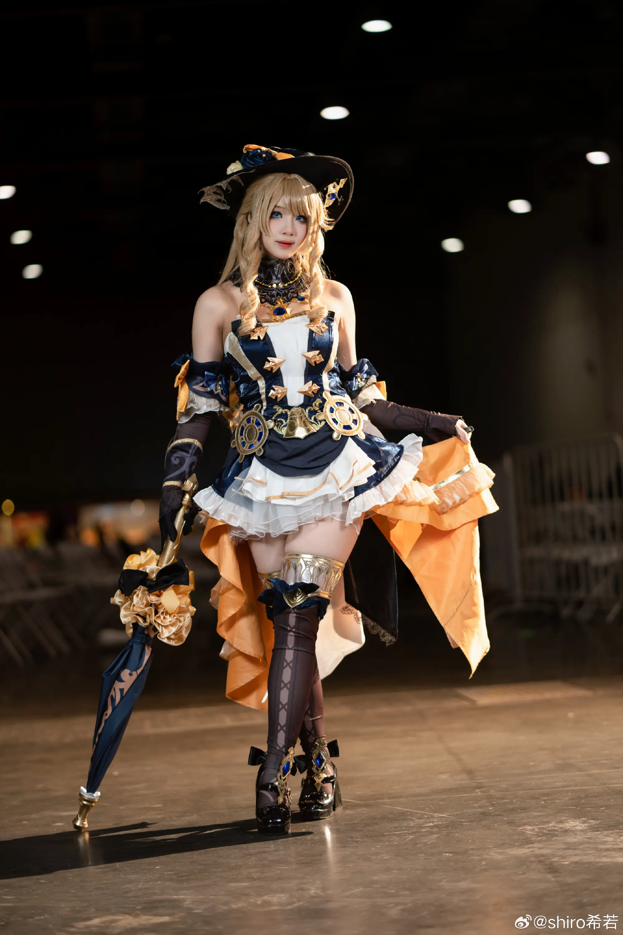 cosplay 原神 娜维娅 场照@shiro希若 COSPLAY-第4张