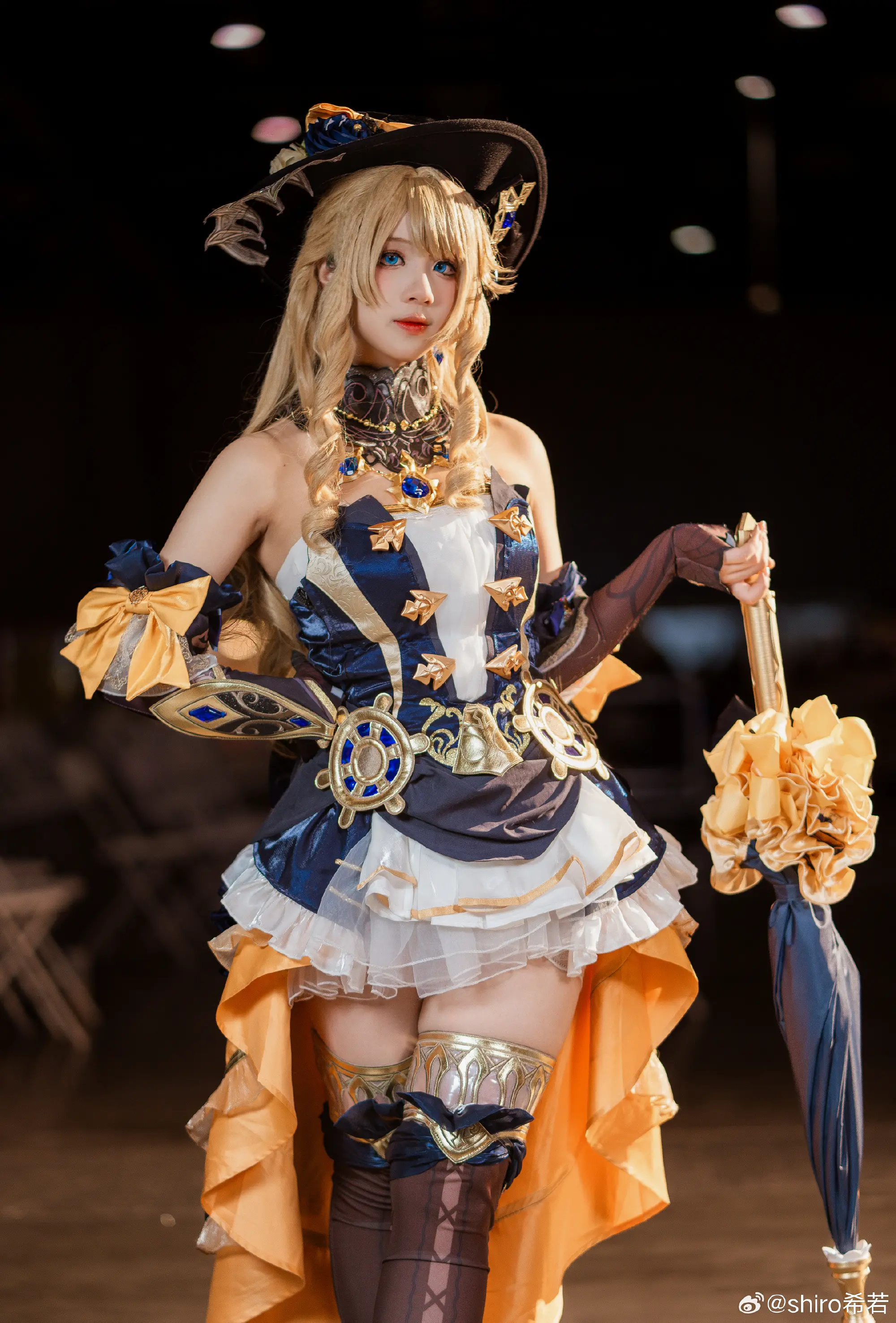 cosplay 原神 娜维娅 场照@shiro希若 COSPLAY-第2张
