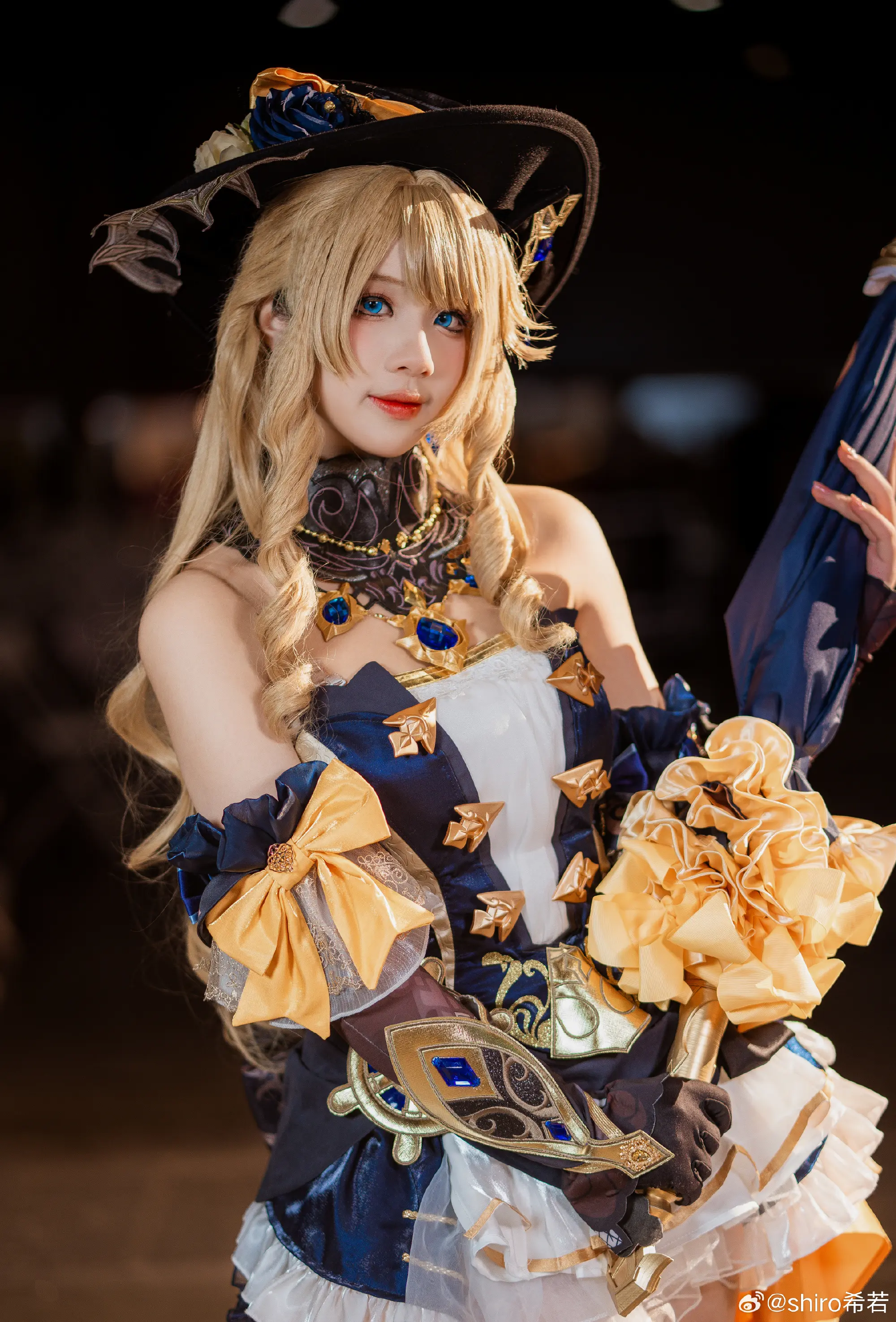cosplay 原神 娜维娅 场照@shiro希若-公众号小姨ai
