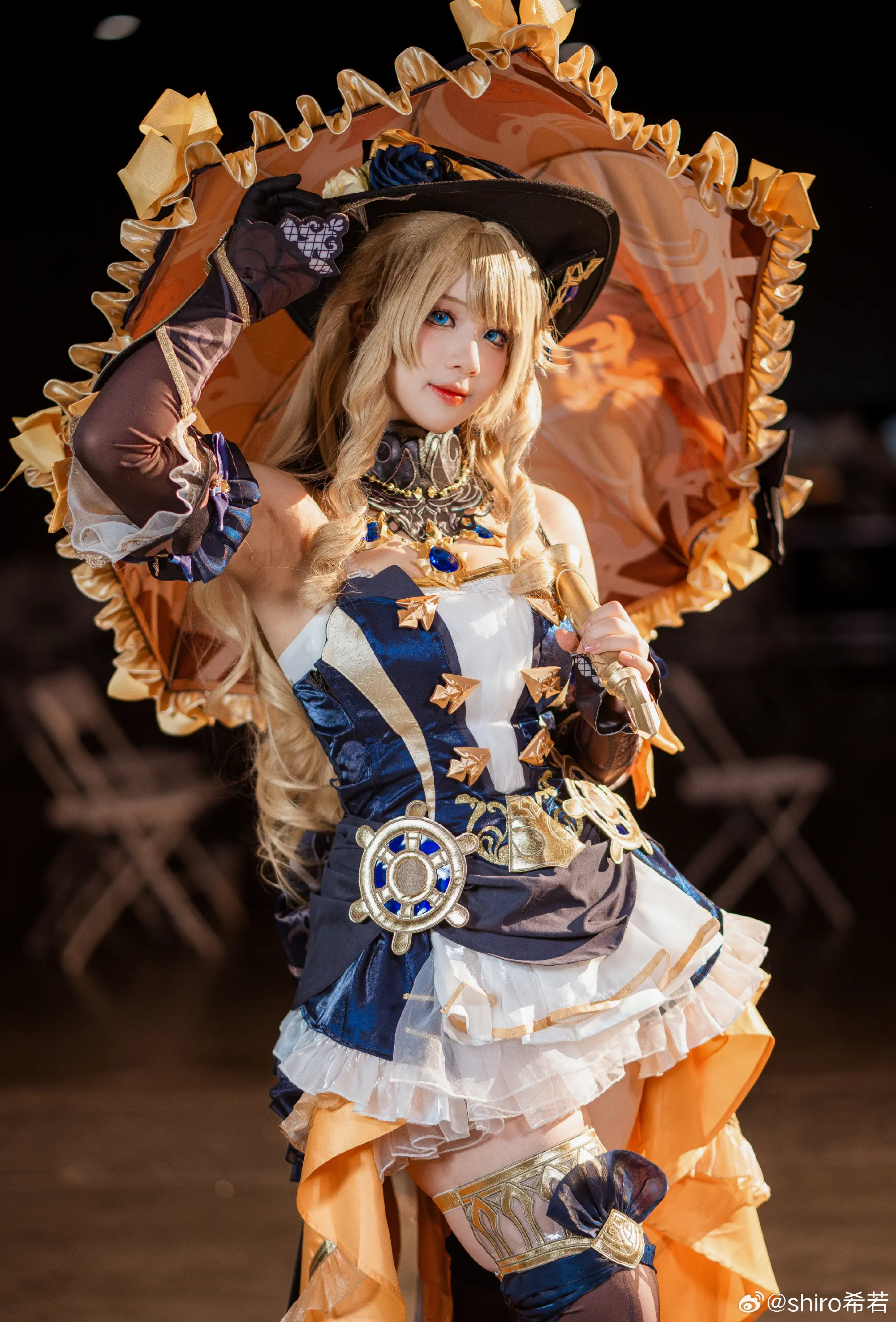 cosplay 原神 娜维娅 场照@shiro希若 COSPLAY-第9张