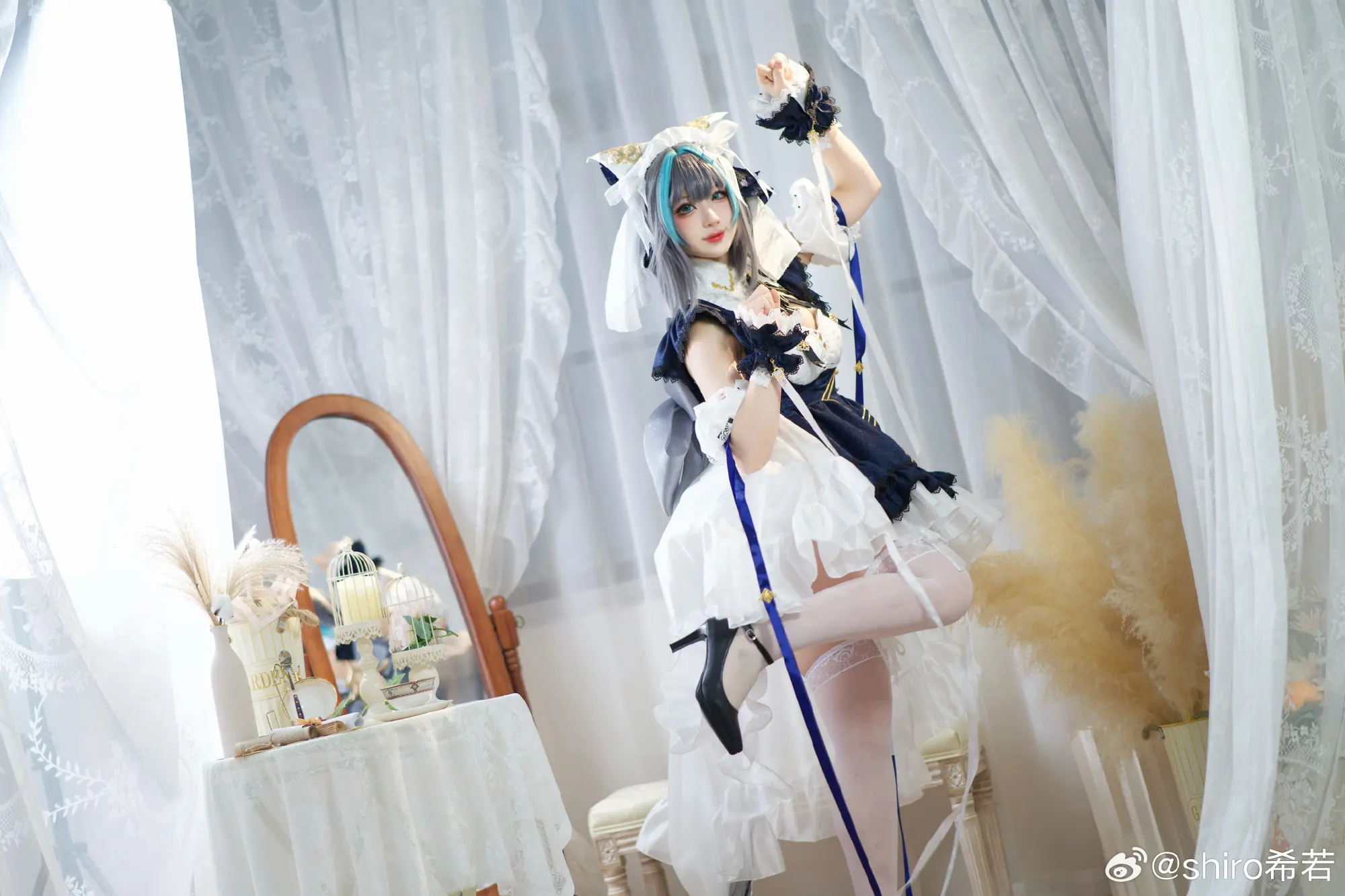 cosplay 碧蓝航线 柴郡才不是猫呢！@shiro希若 COSPLAY-第3张