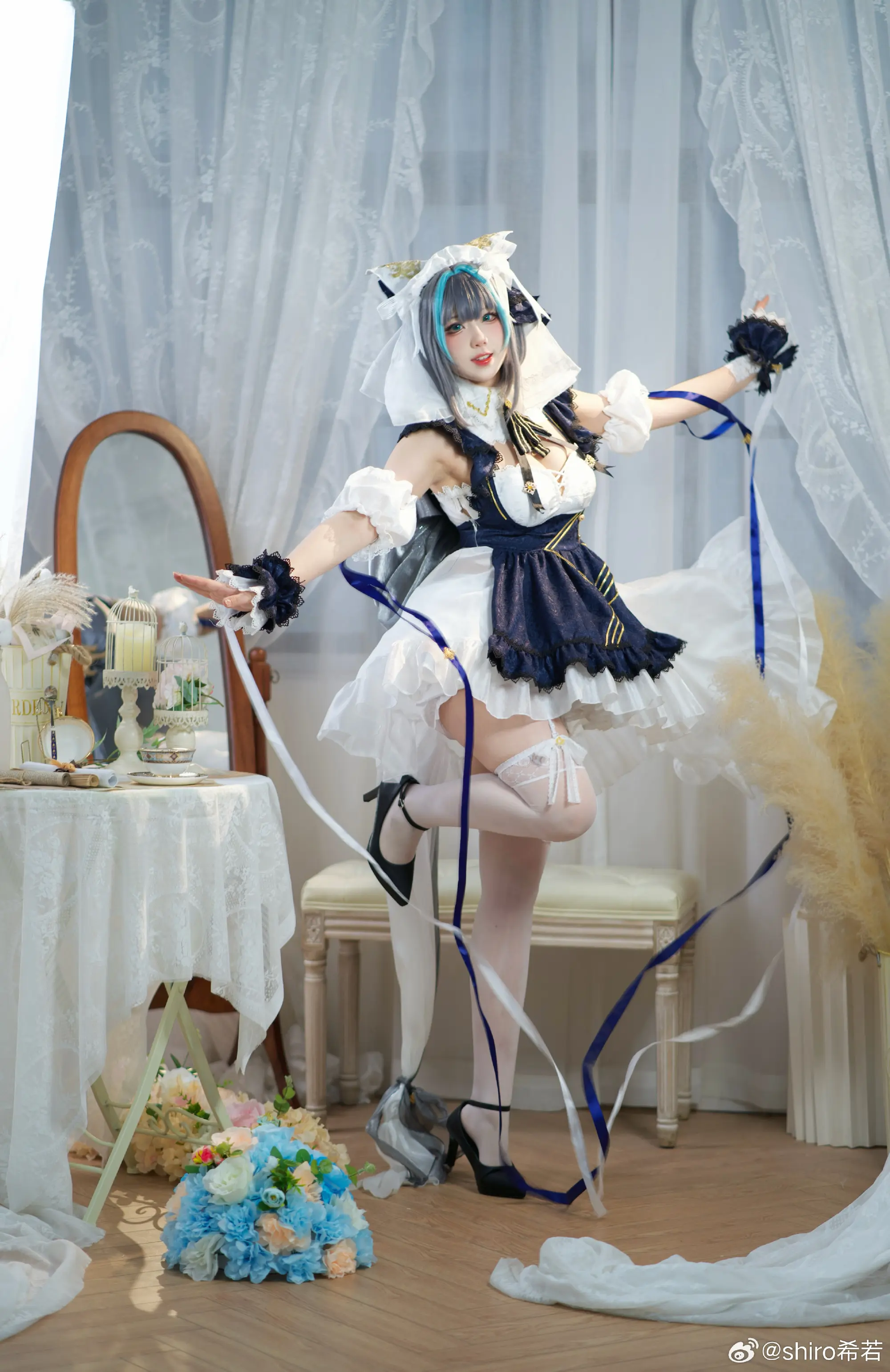 cosplay 碧蓝航线 柴郡才不是猫呢！@shiro希若 COSPLAY-第4张