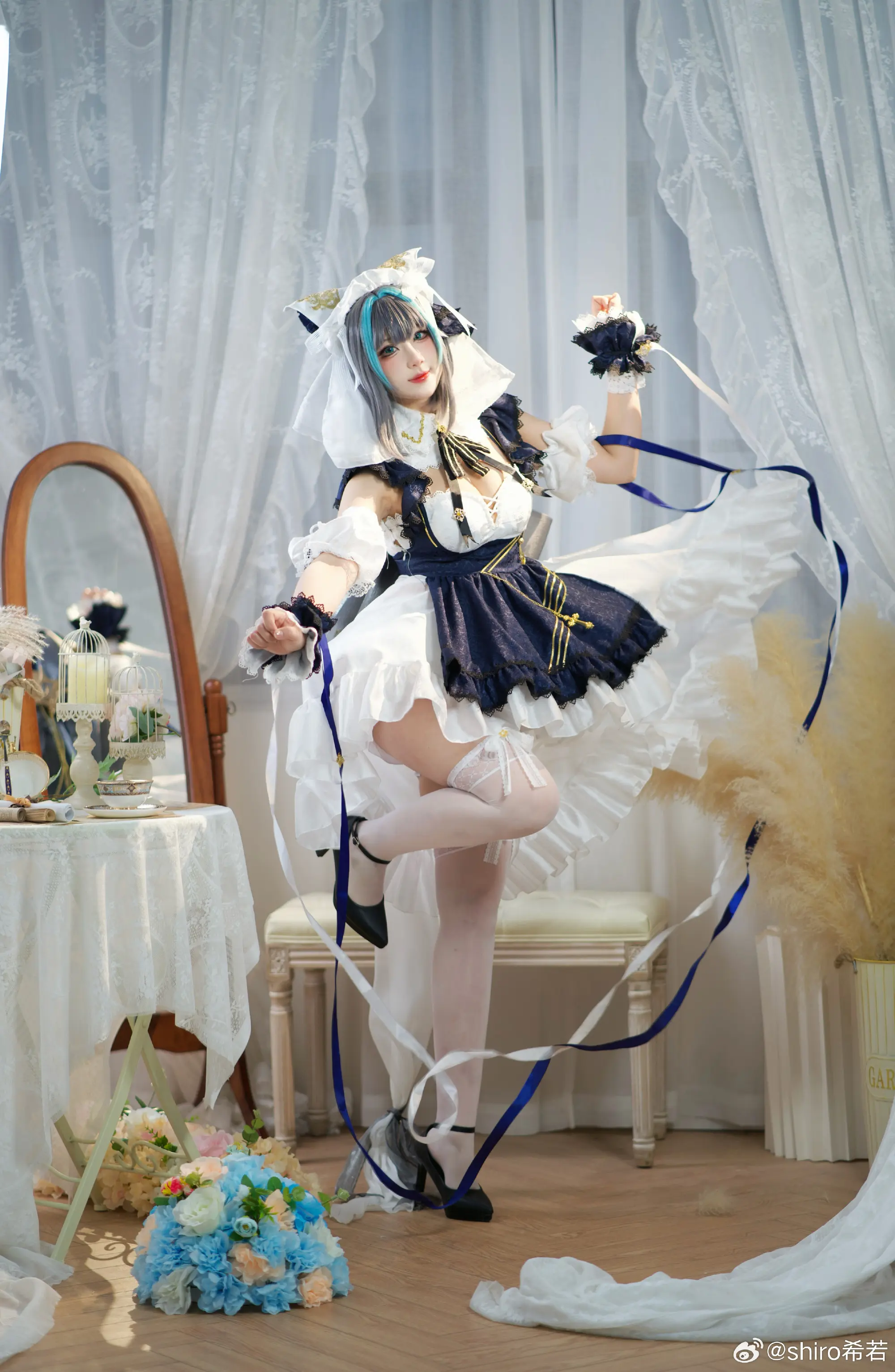 cosplay 碧蓝航线 柴郡才不是猫呢！@shiro希若 COSPLAY-第2张