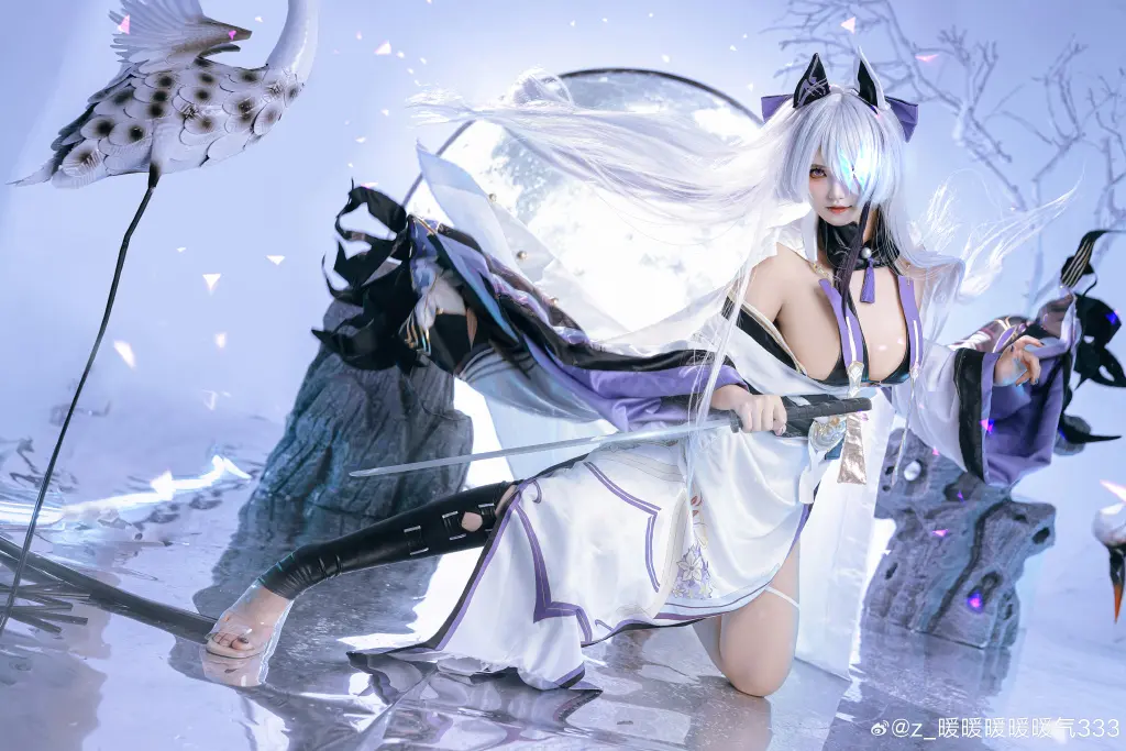COSPLAY 重巡云仙,将暂时安身于指挥官大人所在之处  碧蓝航线 云仙@z_暖暖暖暖暖气333 COSPLAY-第9张