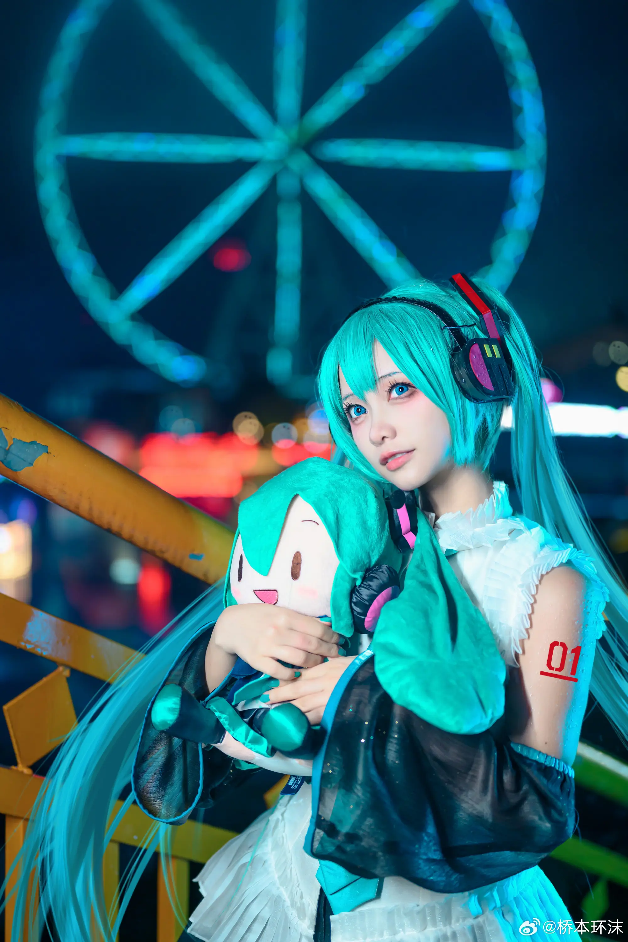 cosplay 初音未来 miku@桥本环沫-公众号小姨ai