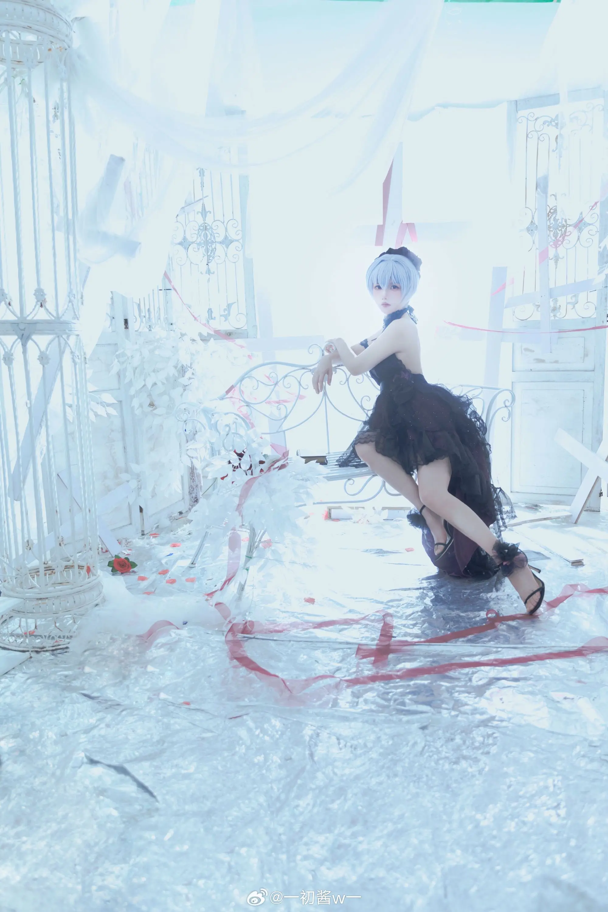 COSPLAY 逃离了痛苦之后还会觉得痛苦 绫波丽 EVA@一初酱w一 COSPLAY-第4张