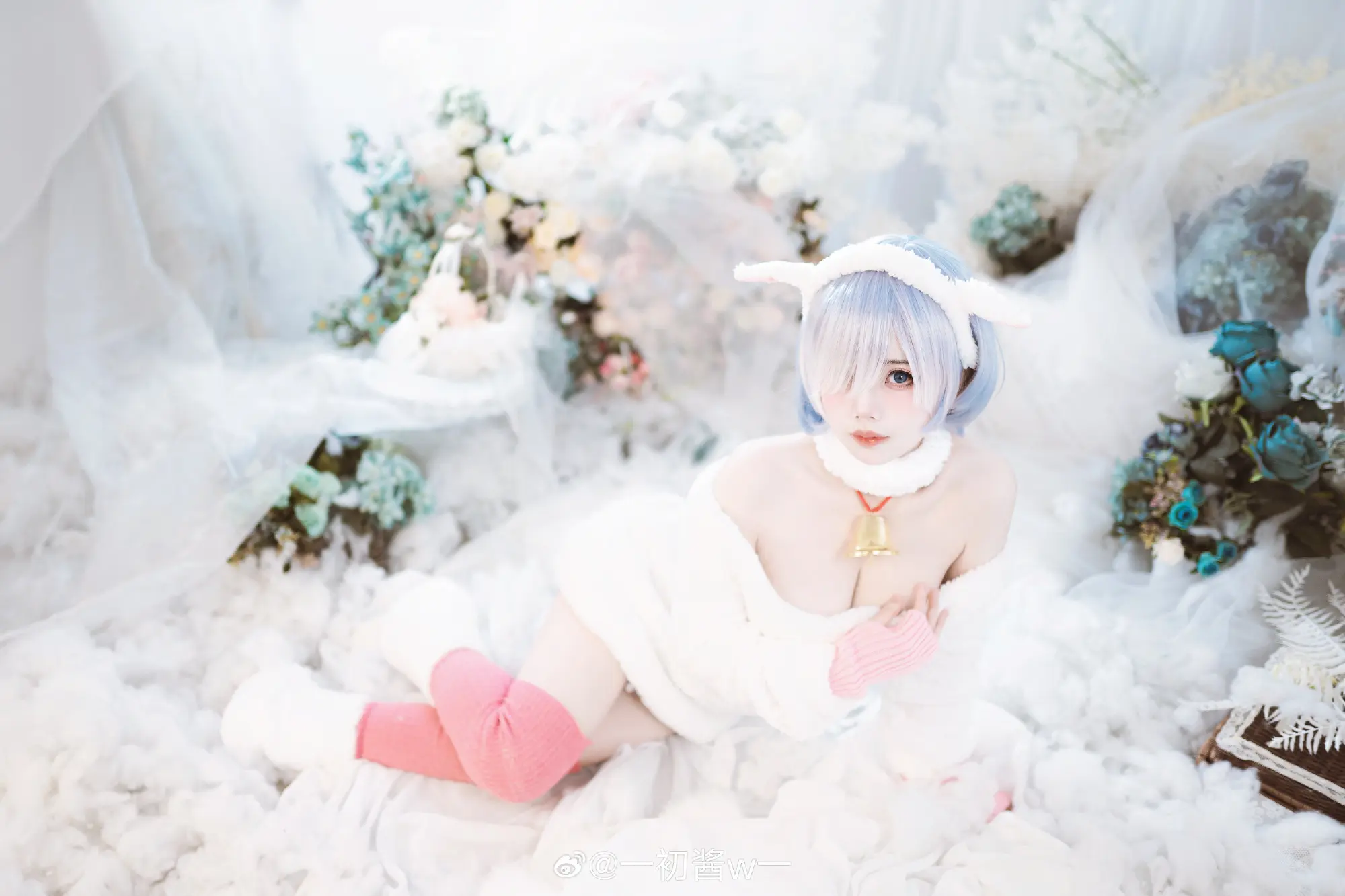 COSPLAY Re:从零开始的异世界生活 雷姆@一初酱w一 COSPLAY-第4张