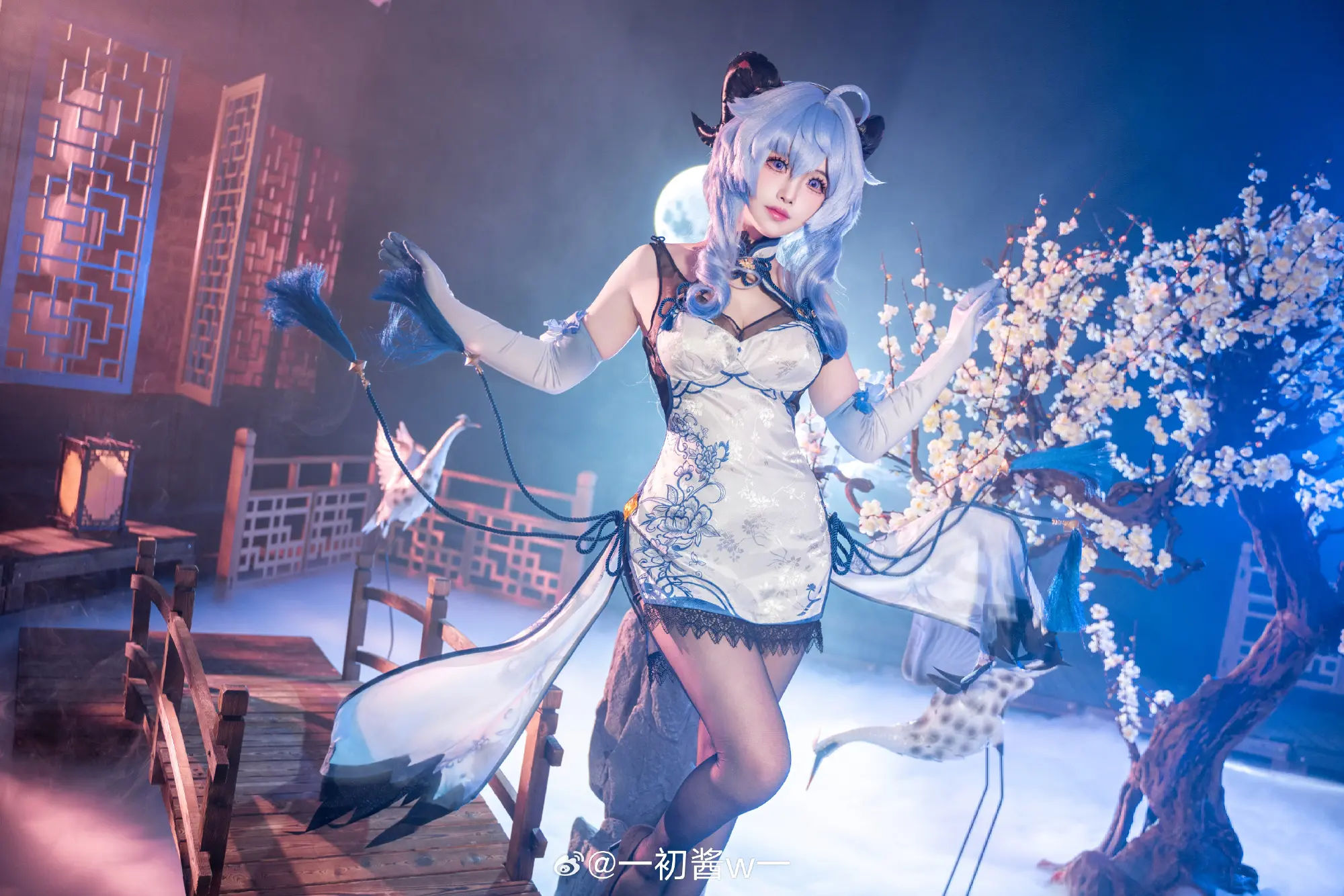 COSPLAY 旅行者，接下来的旅行 也让我们和你一起吧！甘雨@一初酱w一 申鹤@酒酿促织nya COSPLAY-第4张