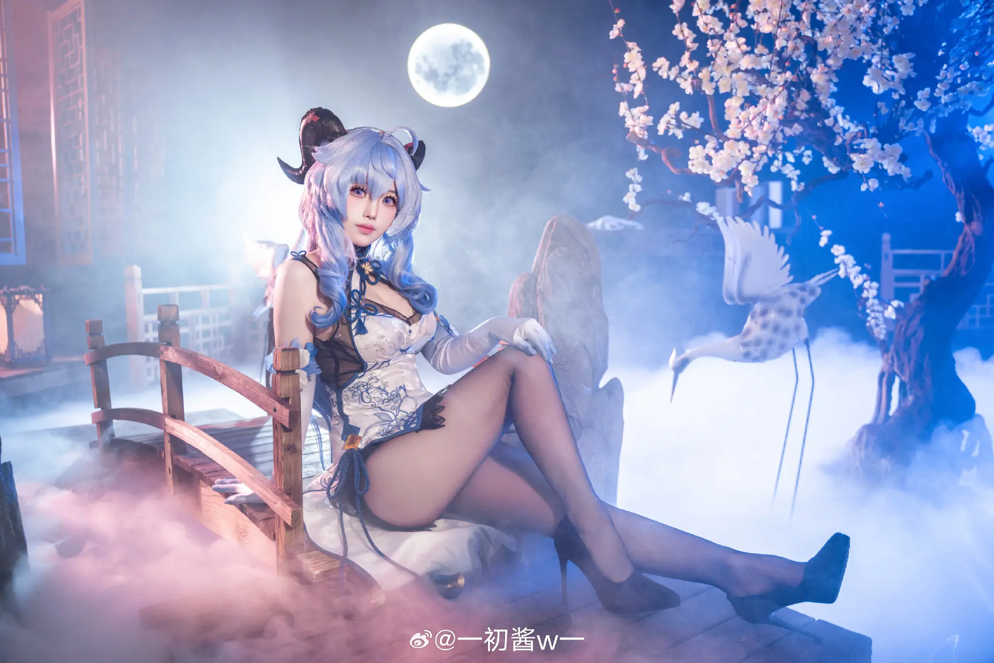 COSPLAY 旅行者，接下来的旅行 也让我们和你一起吧！甘雨@一初酱w一 申鹤@酒酿促织nya COSPLAY-第6张