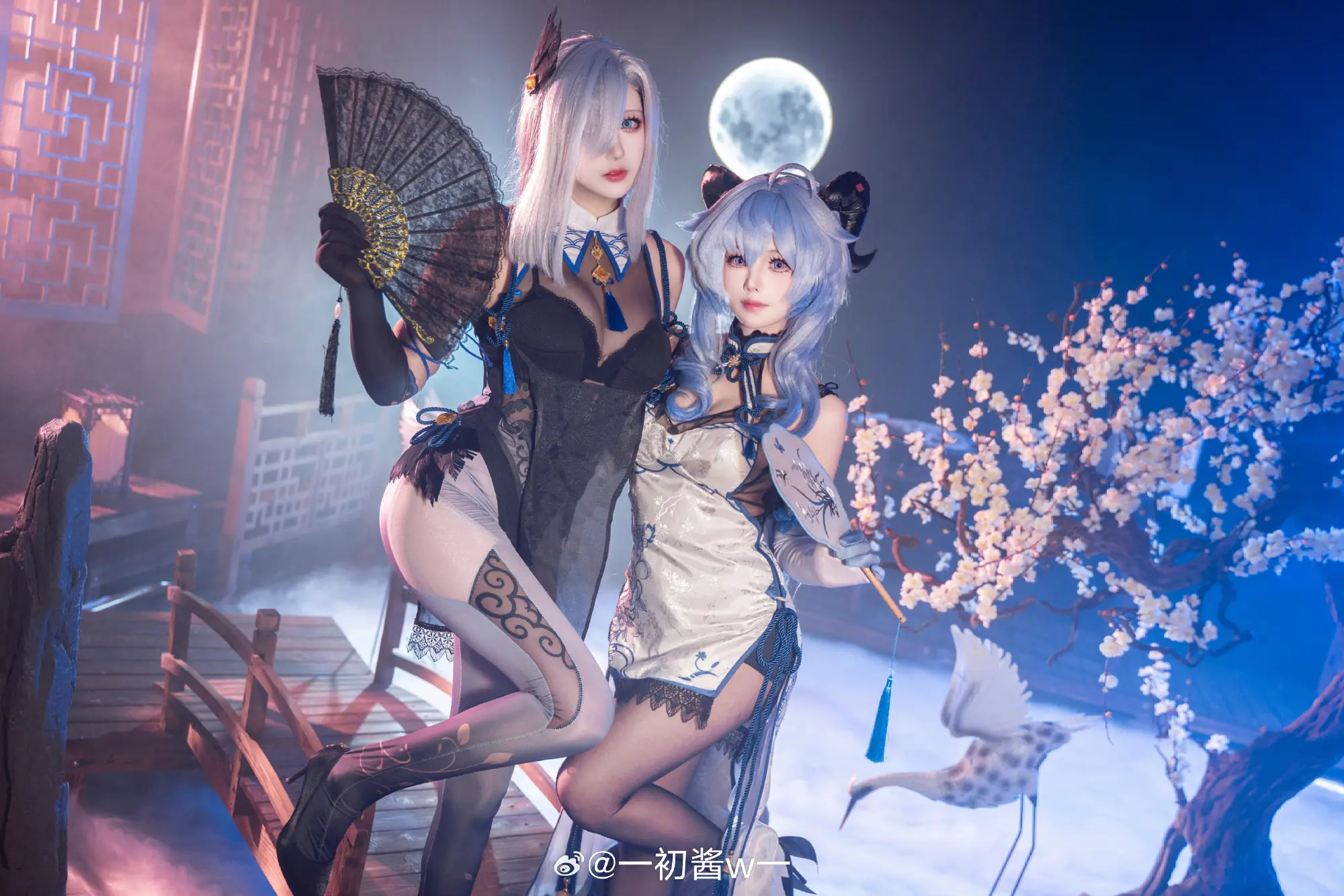 COSPLAY 旅行者，接下来的旅行 也让我们和你一起吧！甘雨@一初酱w一 申鹤@酒酿促织nya COSPLAY-第8张