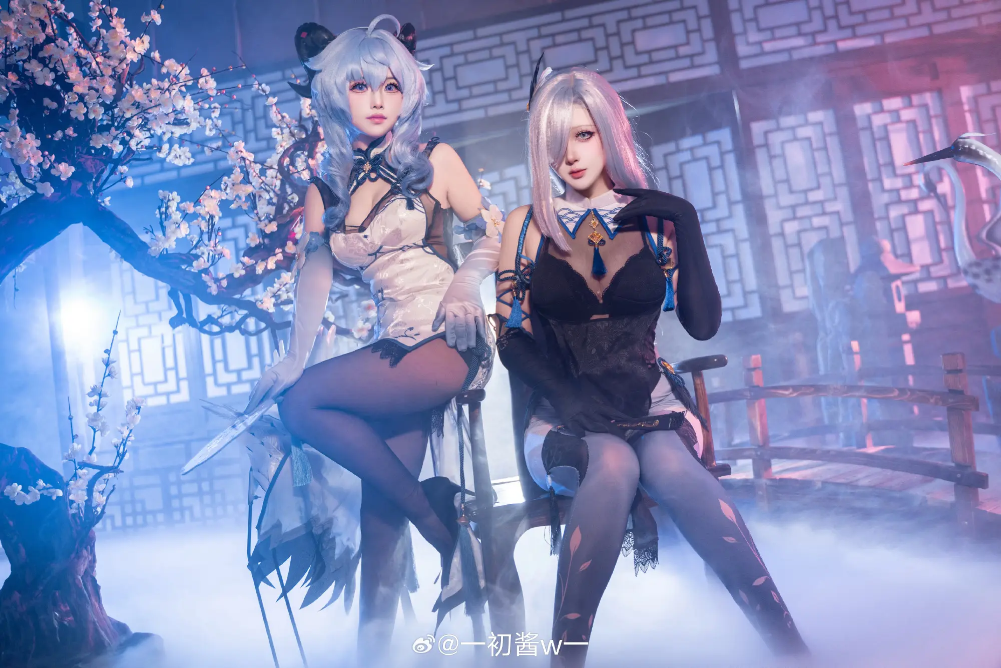 COSPLAY 旅行者，接下来的旅行 也让我们和你一起吧！甘雨@一初酱w一 申鹤@酒酿促织nya COSPLAY-第3张