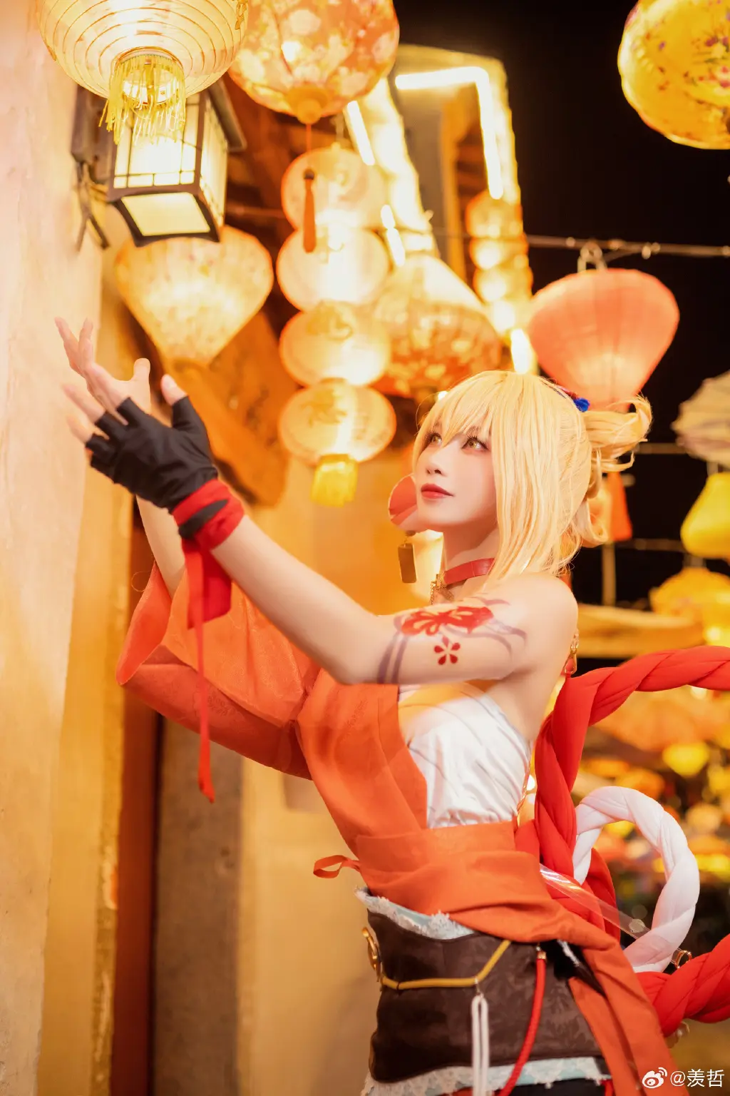 cosplay 祝明年中节快乐 一起走走逛逛吃吃停停 原神 宵宫@九叔叔叔叔啊 COSPLAY-第10张