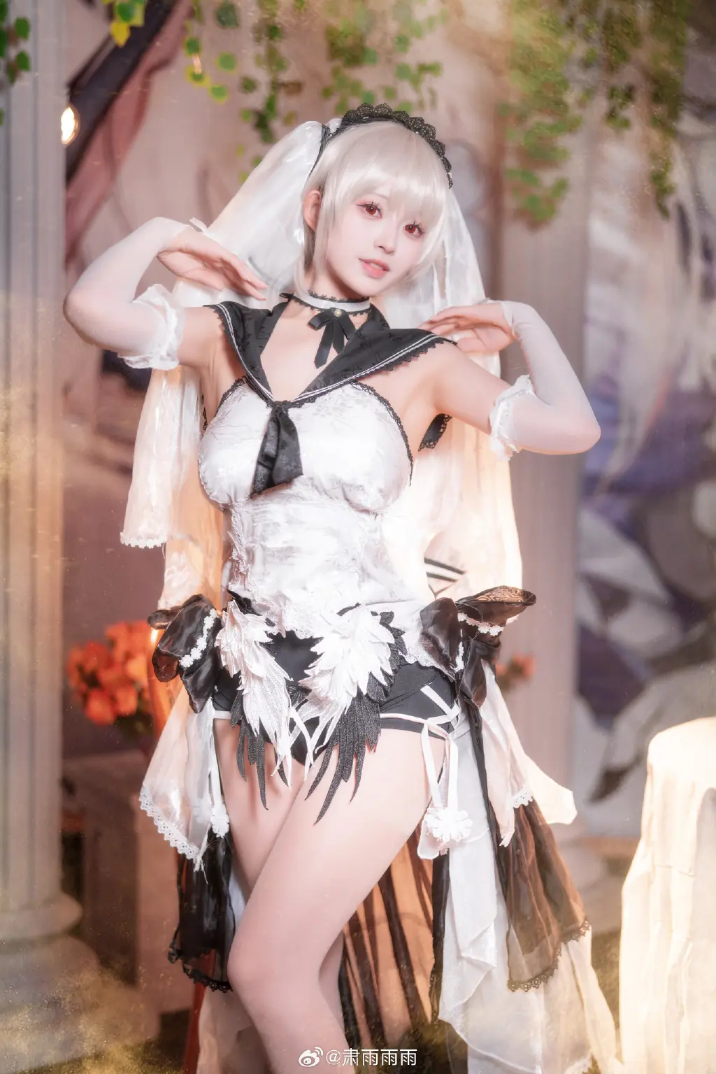 碧蓝航线 涟泉大江户@肃雨雨雨 COSPLAY-第2张