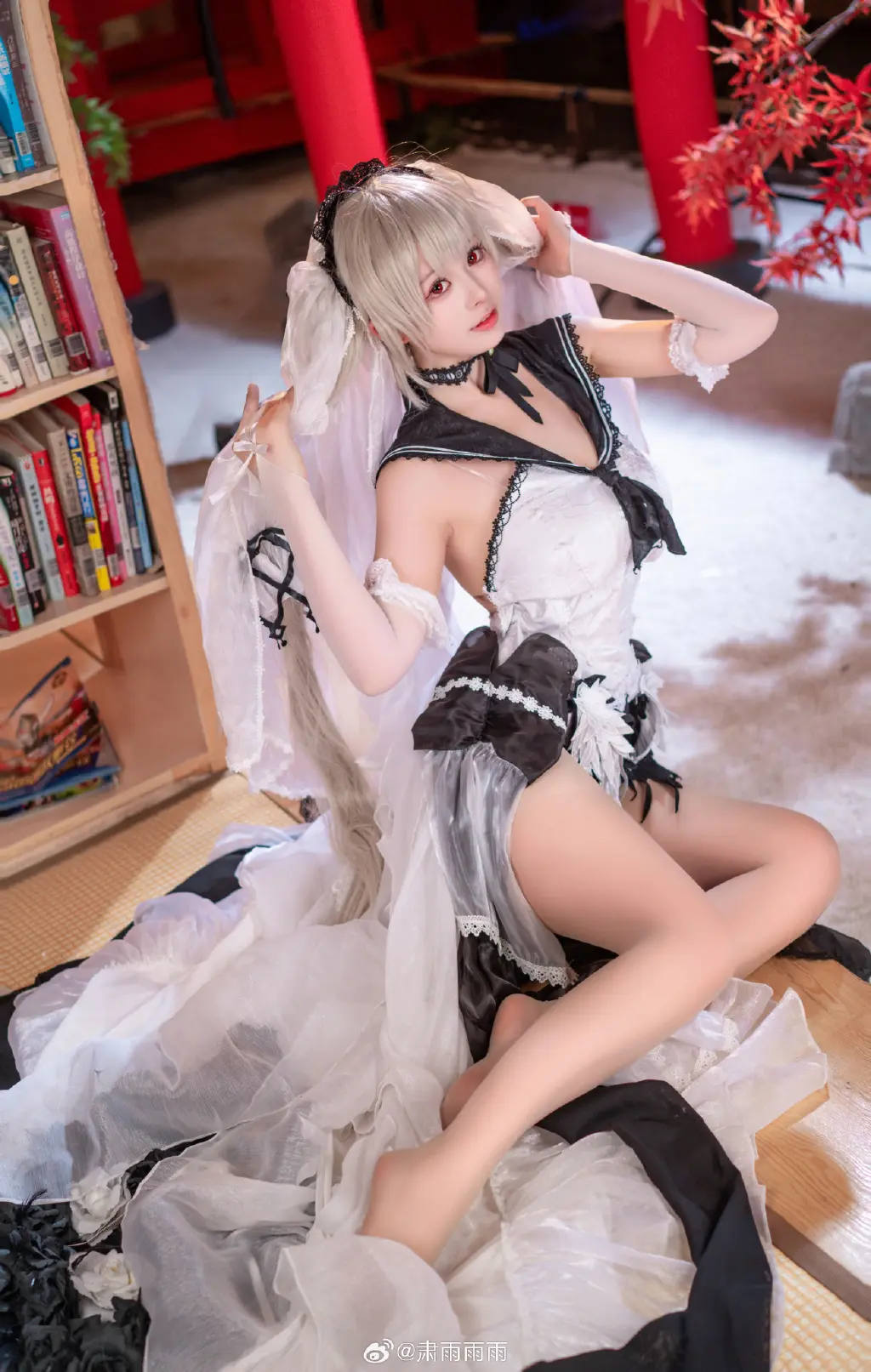 碧蓝航线 涟泉大江户@肃雨雨雨 COSPLAY-第6张