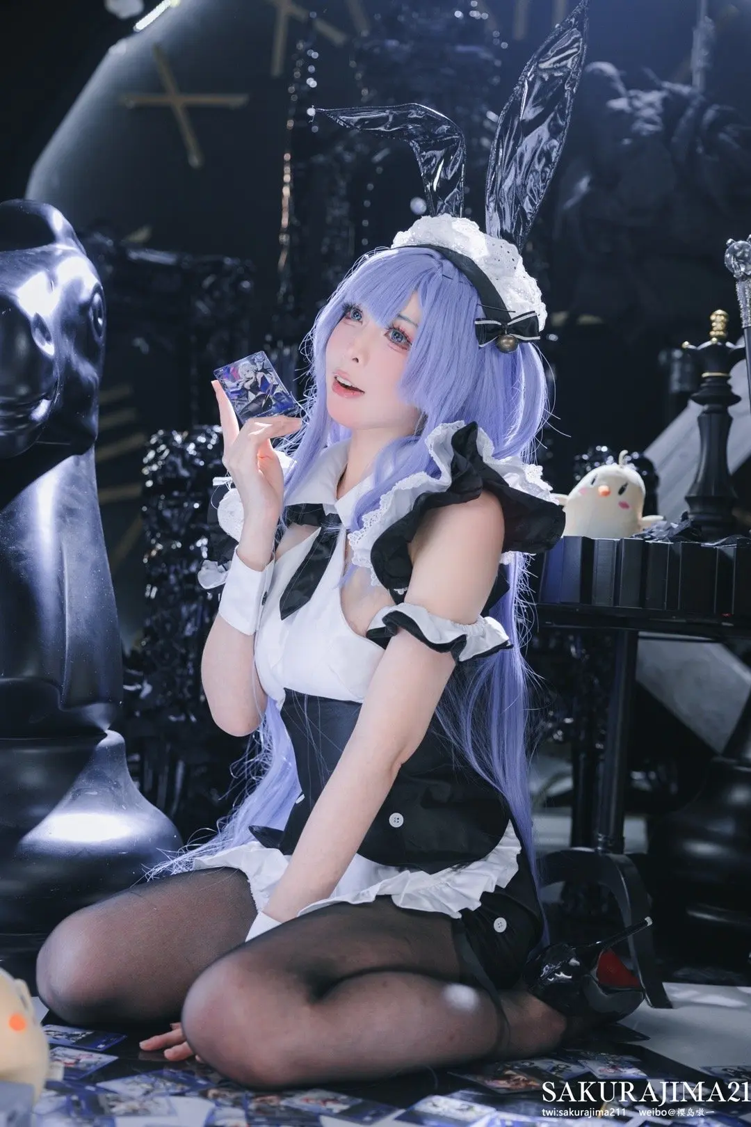 COSPLAY HONEY～兔兔那么可爱怎么可以…… 碧蓝航线@樱岛嗷一-公众号小姨ai