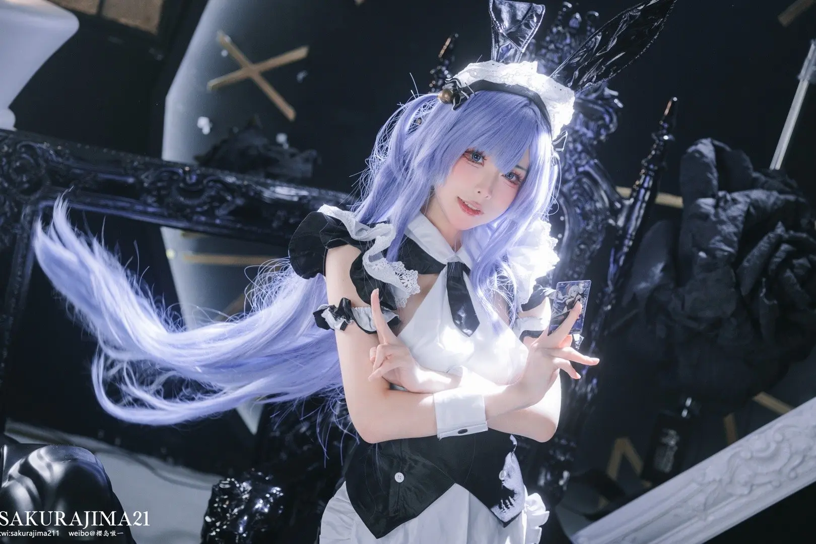 COSPLAY HONEY～兔兔那么可爱怎么可以…… 碧蓝航线@樱岛嗷一 COSPLAY-第3张
