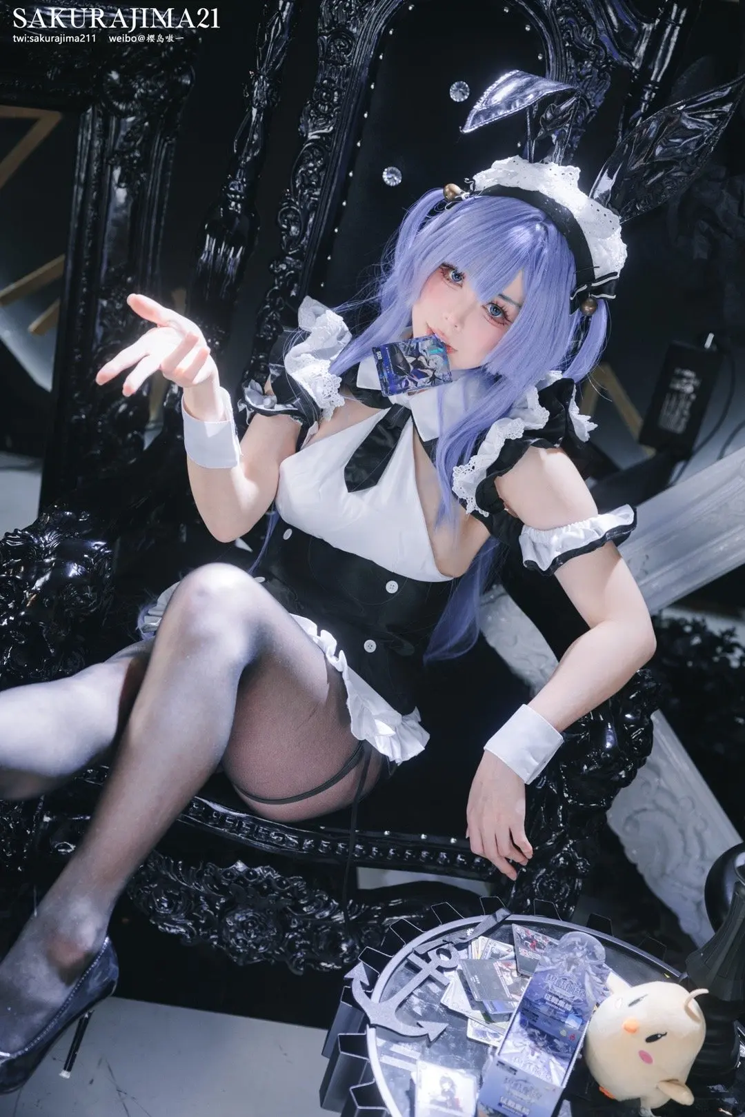 COSPLAY HONEY～兔兔那么可爱怎么可以…… 碧蓝航线@樱岛嗷一 COSPLAY-第8张