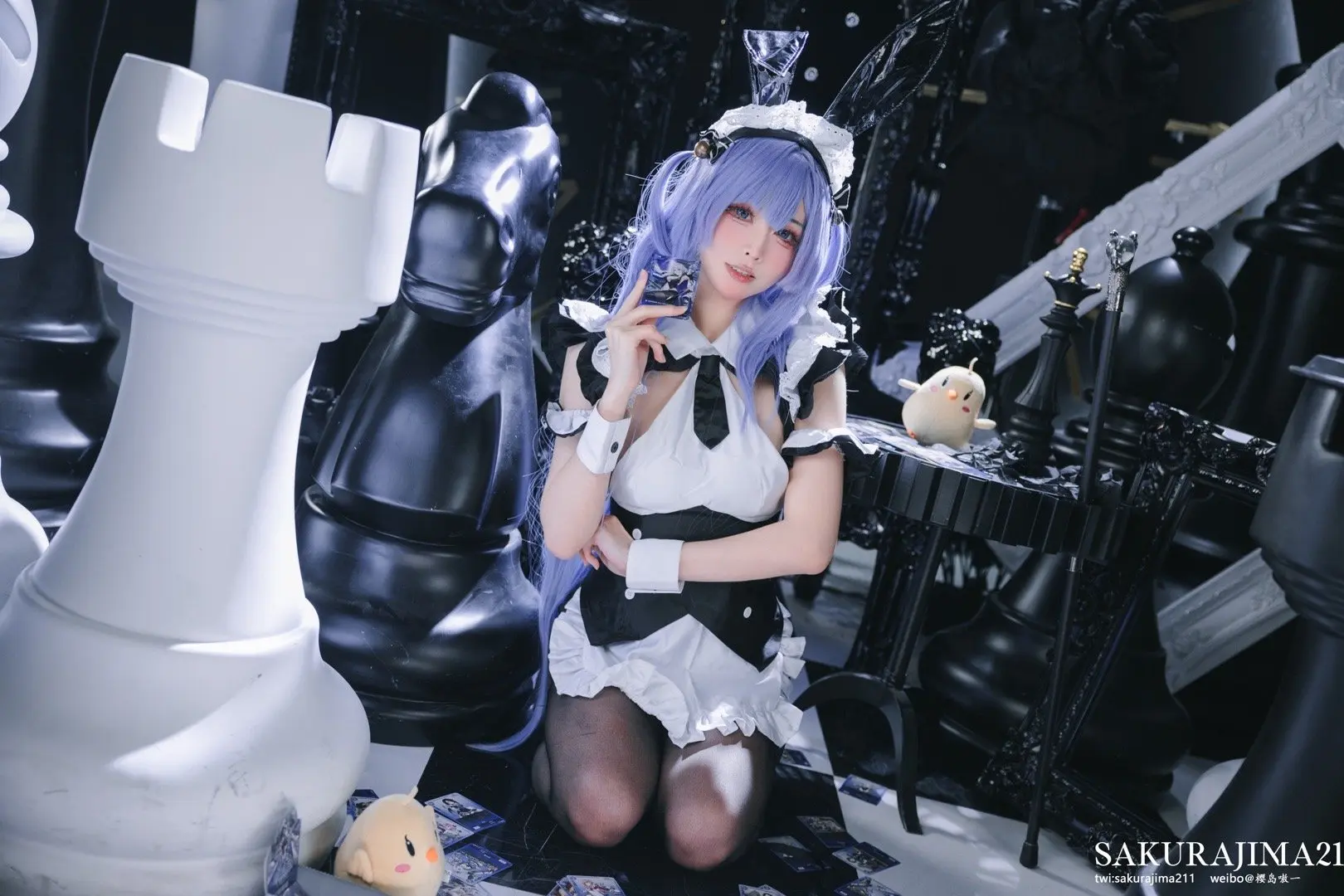 COSPLAY HONEY～兔兔那么可爱怎么可以…… 碧蓝航线@樱岛嗷一 COSPLAY-第4张