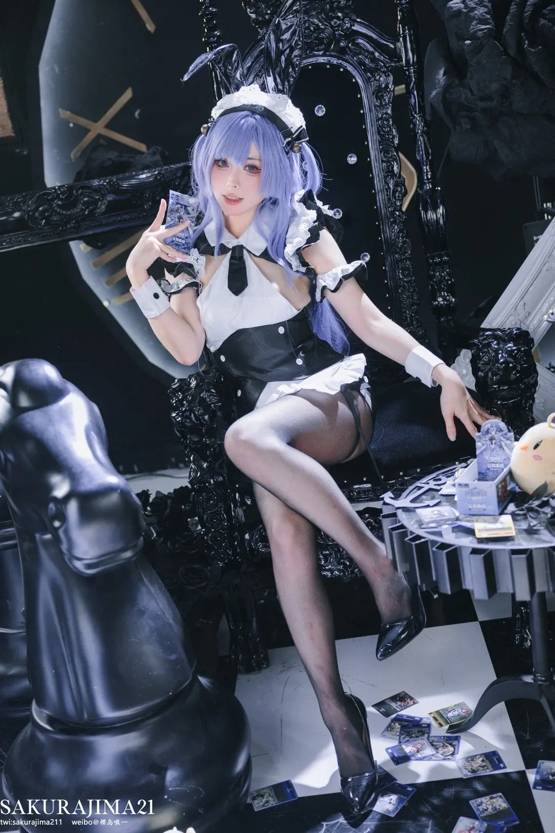 COSPLAY HONEY～兔兔那么可爱怎么可以…… 碧蓝航线@樱岛嗷一 COSPLAY-第6张
