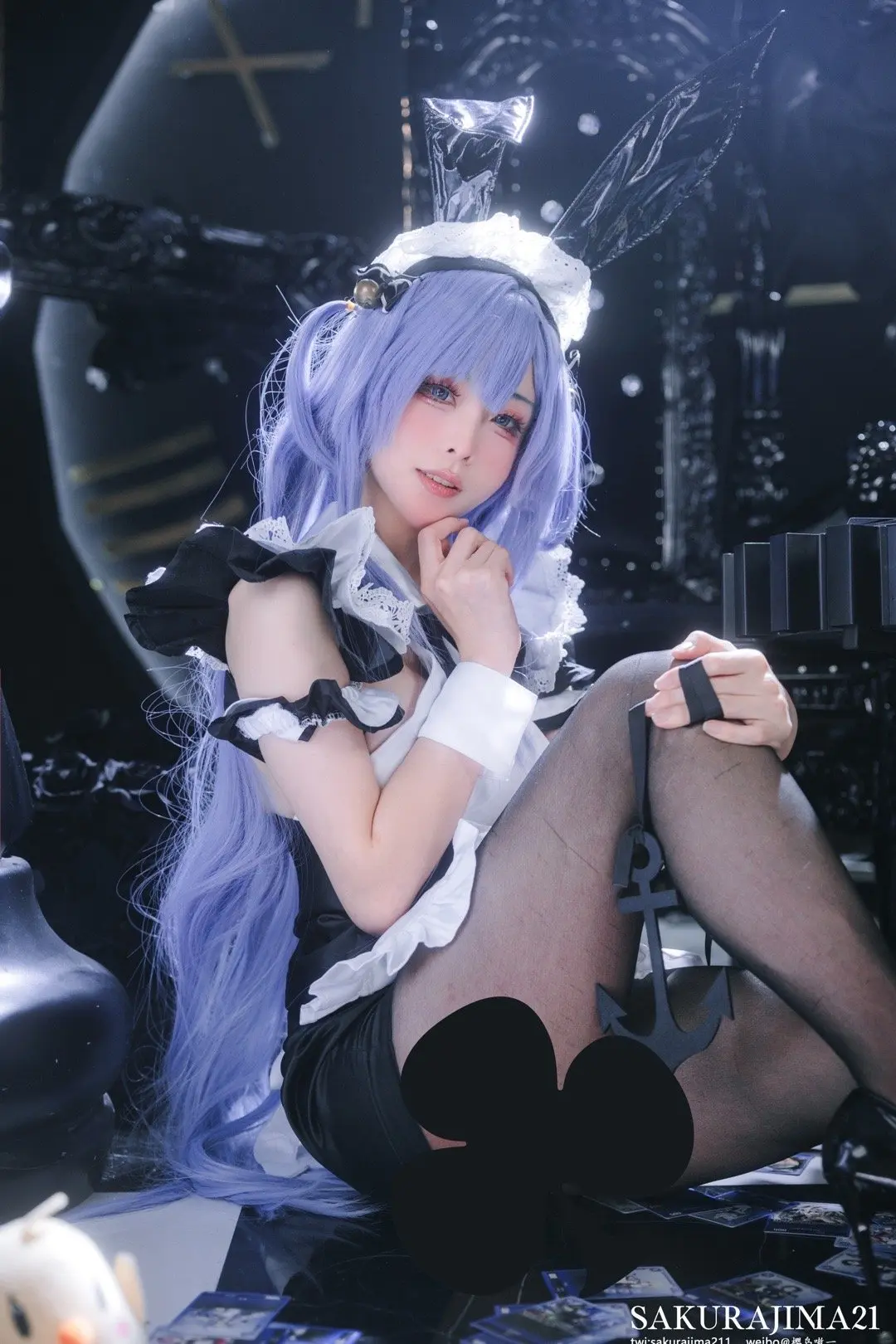 COSPLAY HONEY～兔兔那么可爱怎么可以…… 碧蓝航线@樱岛嗷一 COSPLAY-第11张