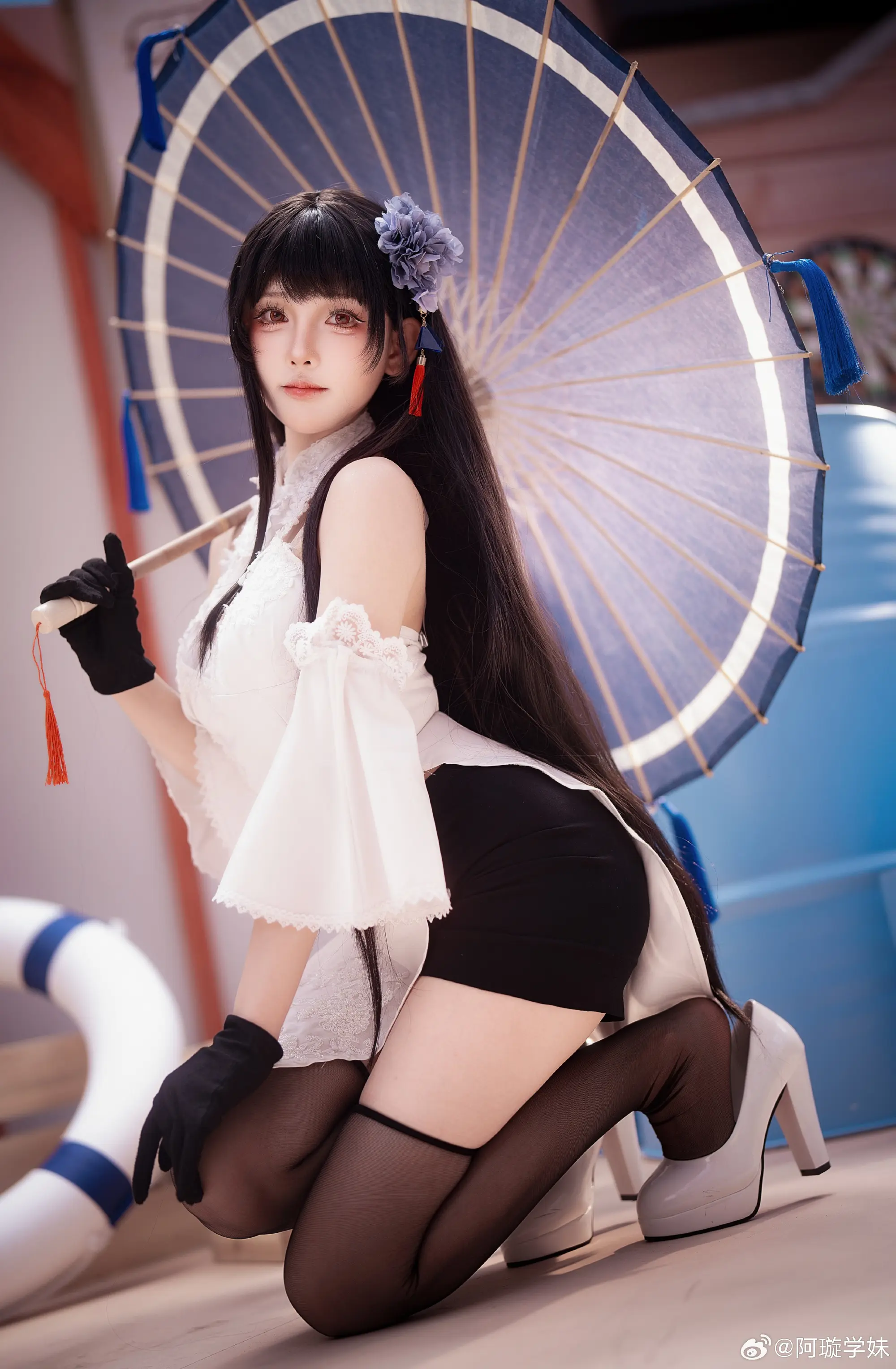 COSPLAY 碧蓝航线 逸仙@阿璇学妹-公众号小姨ai