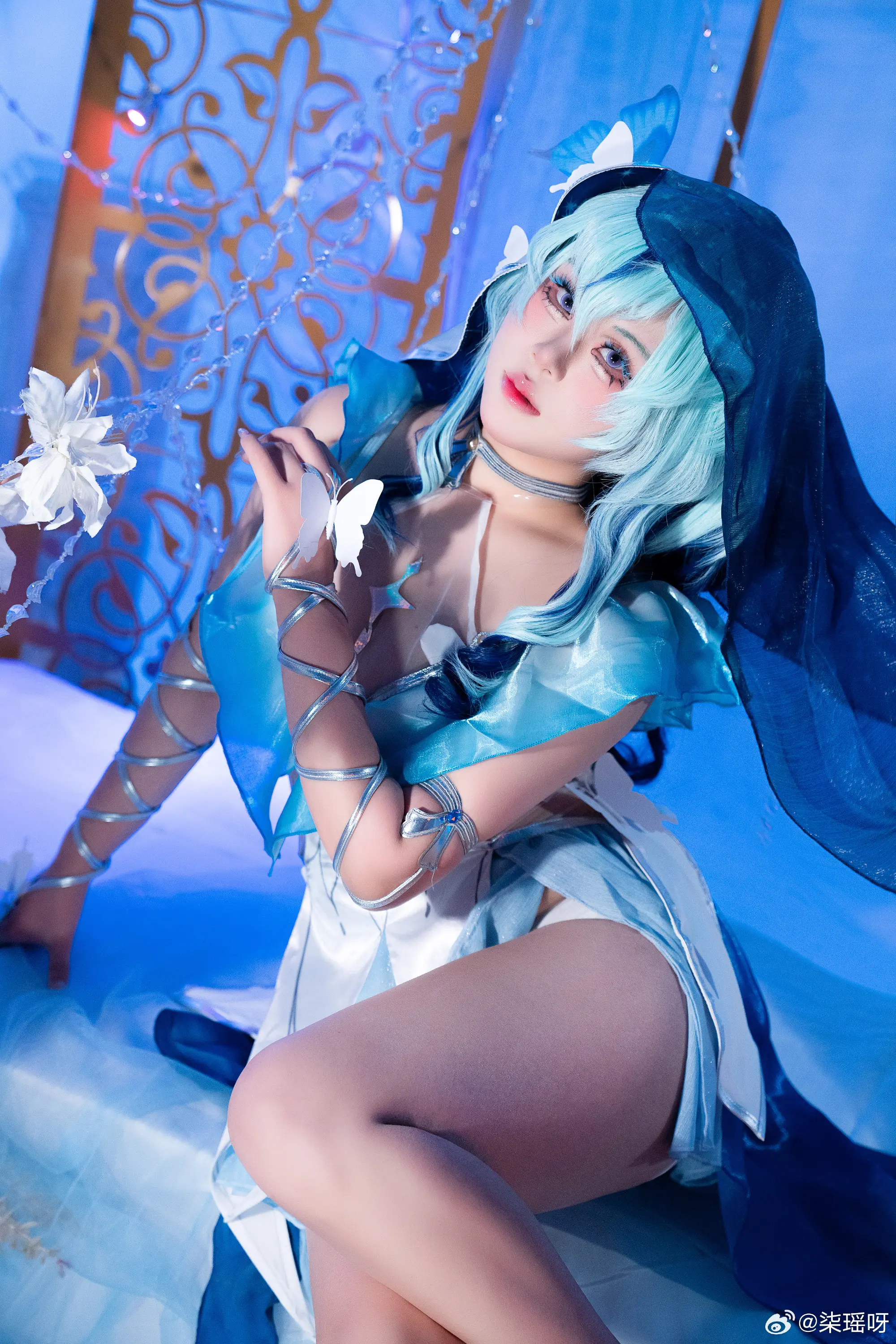 cosplay 我将承载您的需要，满足您的指令。我会帮助 鸣潮 守岸人@柒瑶呀-公众号小姨ai