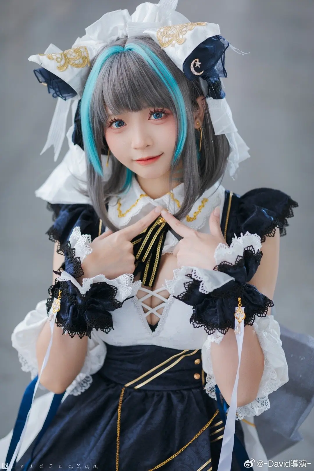 cosplay 碧蓝航线 柴郡@我家森森大老婆-公众号小姨ai
