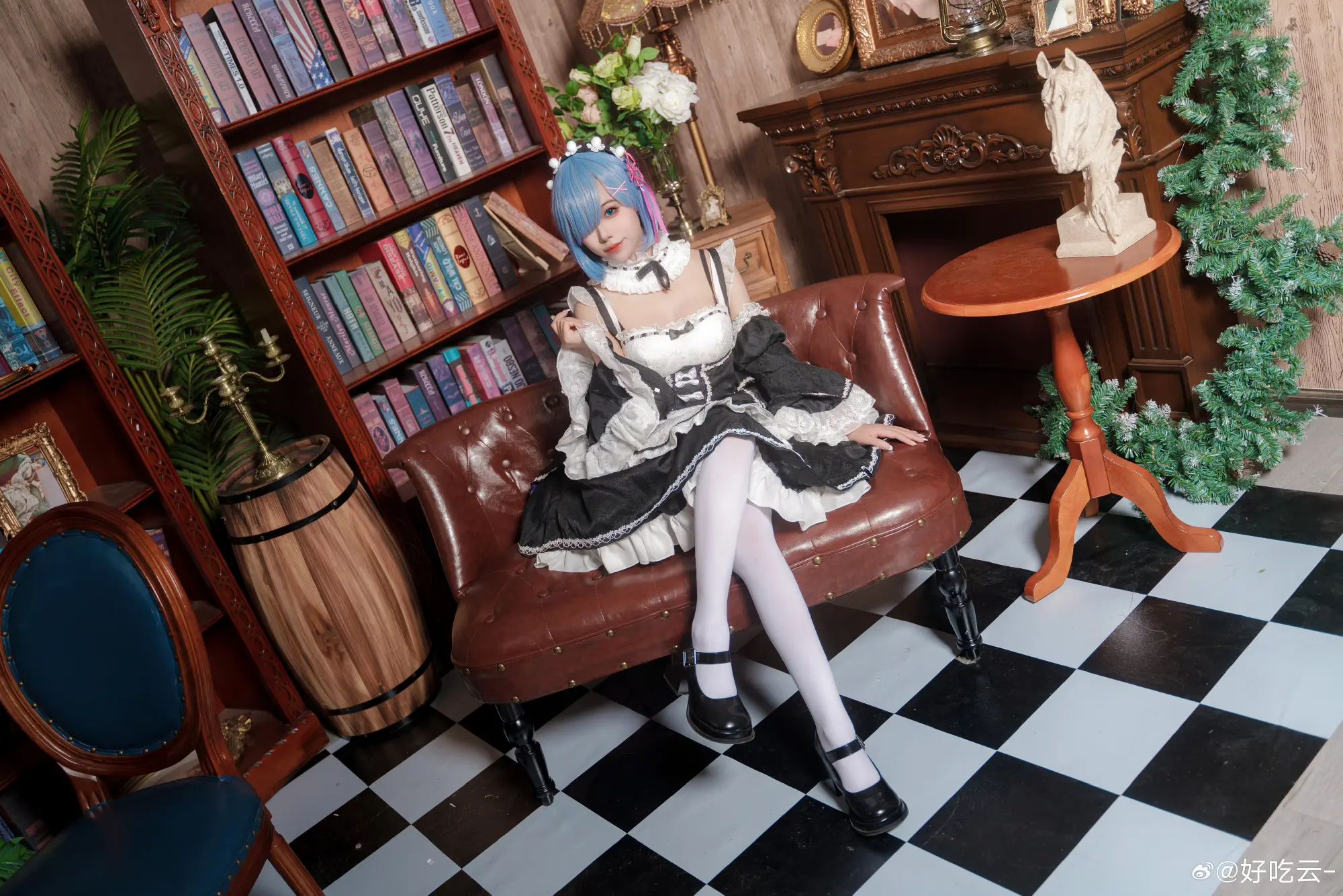 COSPLAY 要和蕾姆约会吗？Re:从零开始的异世界生活 蕾姆@好吃云- COSPLAY-第8张