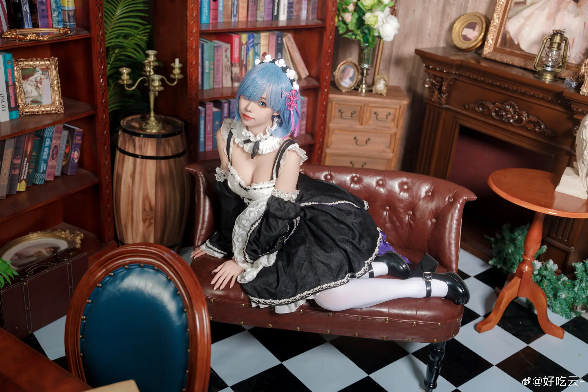 COSPLAY 要和蕾姆约会吗？Re:从零开始的异世界生活 蕾姆@好吃云- COSPLAY-第3张