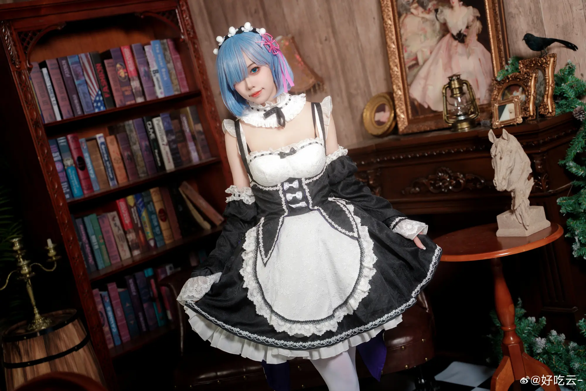 COSPLAY 要和蕾姆约会吗？Re:从零开始的异世界生活 蕾姆@好吃云- COSPLAY-第2张