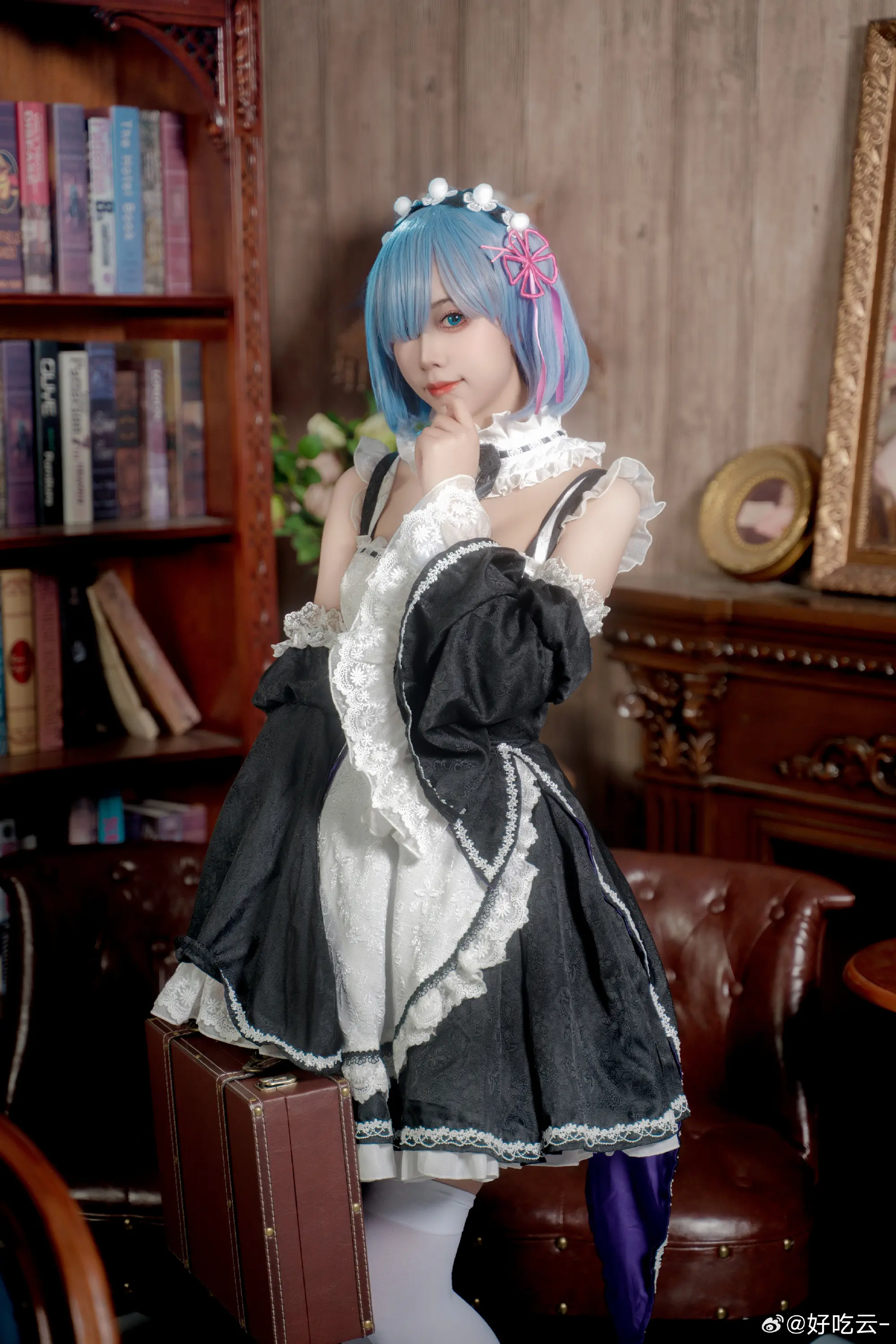COSPLAY 要和蕾姆约会吗？Re:从零开始的异世界生活 蕾姆@好吃云- COSPLAY-第12张