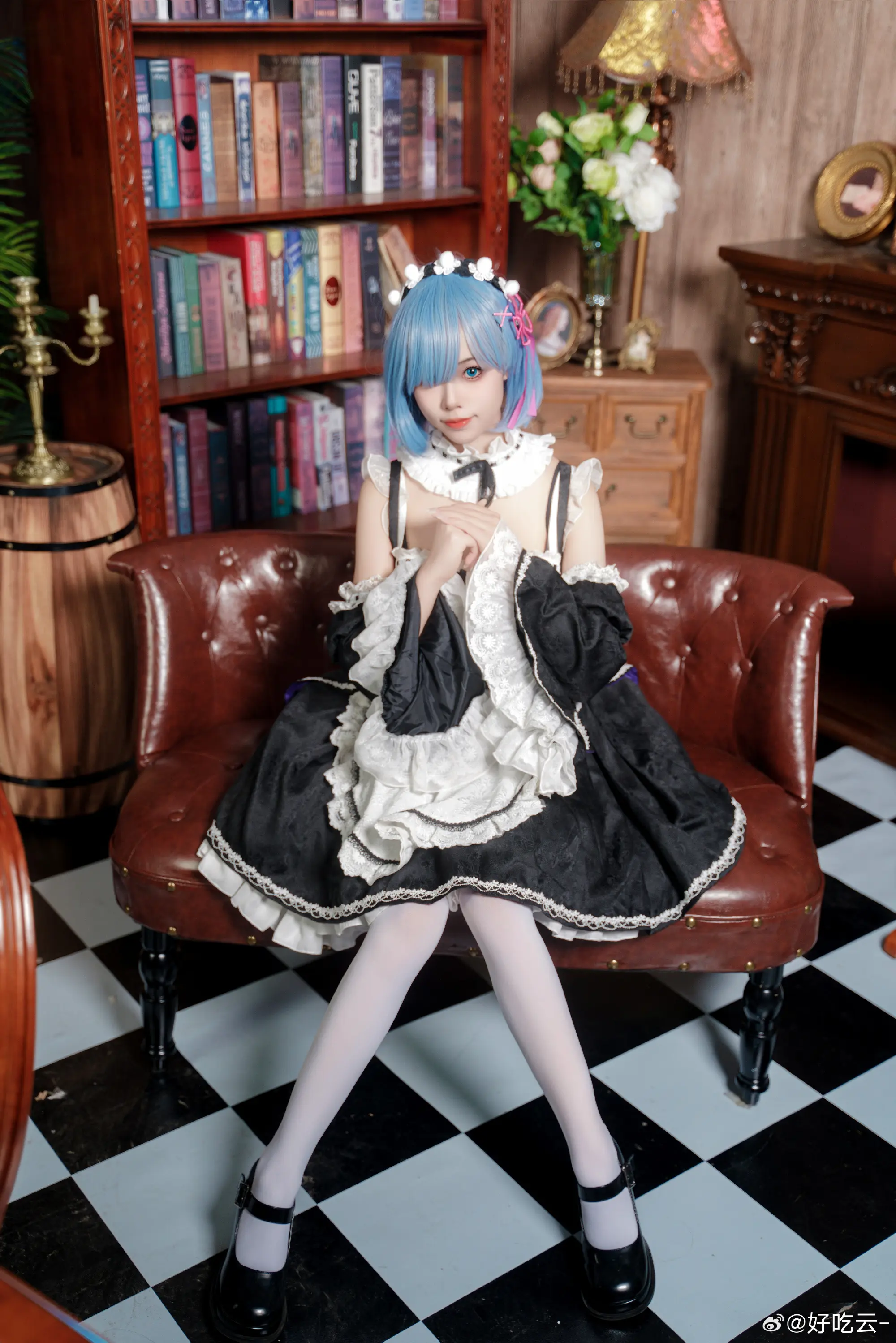 COSPLAY 要和蕾姆约会吗？Re:从零开始的异世界生活 蕾姆@好吃云- COSPLAY-第9张